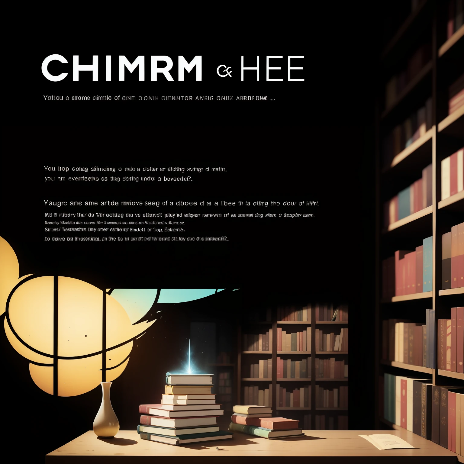 Crie uma imagem bonita e envolvente para um banner de uma livraria online chamada "Ether Bookstore". A imagem deve transmitir a ideia de um local aconchegante e acolhedor, repleto de livros e conhecimento. Use vibrant and catchy colors to attract the attention of the site's visiting audience. The banner should consist of an imaginary scene from an old library with shelves full of books, where the soft light illuminates the environment and the titles of the works stand out. Add details that refer to art and culture, as brushes, paletas de cores e obras de arte emolduradas nas paredes. The image should convey the feeling of charm and inspiration, inviting visitors to explore the vast catalogue of books available in the bookstore.
