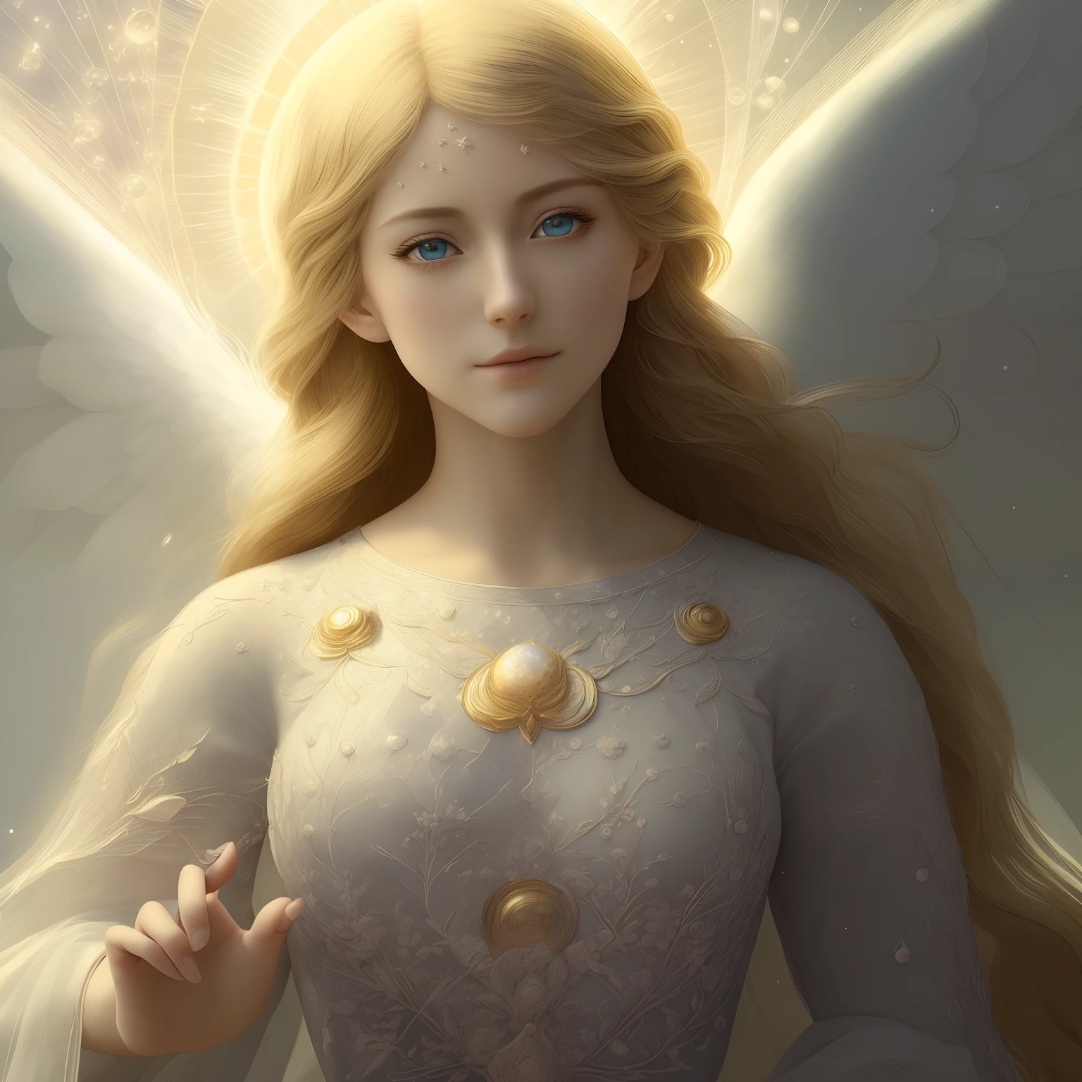 ANGEL GUARDIAN. Masterpiece, (Best quality: 1.2), (Super fine: 1.2), Illustration, (Extremely delicate and beautiful: 1.2), Film angle, Floating, (Beautiful detail eye: 1.1), (Detail Light: 1.1), Film lights, Delicate sky, Blue eyes, (High ponytail: 1.1), Layer, Bright eyes, (Moon: 1. 2), (Moonlight: 1.1), Starry sky, (Light particles: 1.1) drawing, blossom. (masterpiece), (best quality), (photorealistic:1.3), 8k, detailed skin texture, detailed cloth texture, beautiful detailed face, intricate details, ultra detailed (full-length body:1.2)