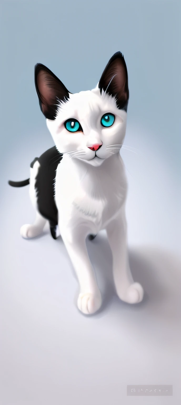 painting of a cat dressed in a black and white outfit, anthropomorphic cat, elegant cat, anthropomorphic female cat, tuxedo cat, majesty in noble clothes, cat. digital painting, adorable digital painting, portrait of a cat as a pirate, god of cats, cute detailed digital art, cat masterpiece, cat portrait, furry digital art