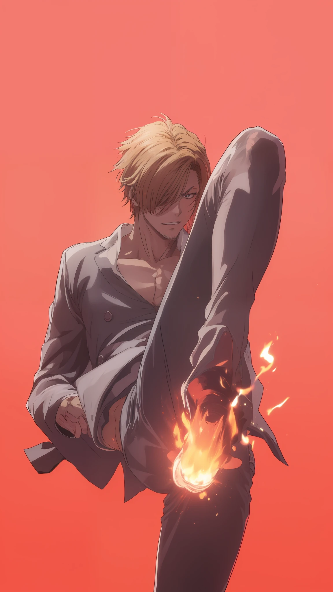 ((obra-prima, melhor qualidade)), 8k, estilo de manga, foto hiper detalhada, sanji