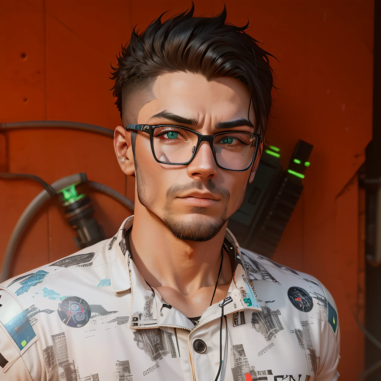 Cyberpunk, alta resolução, 4k