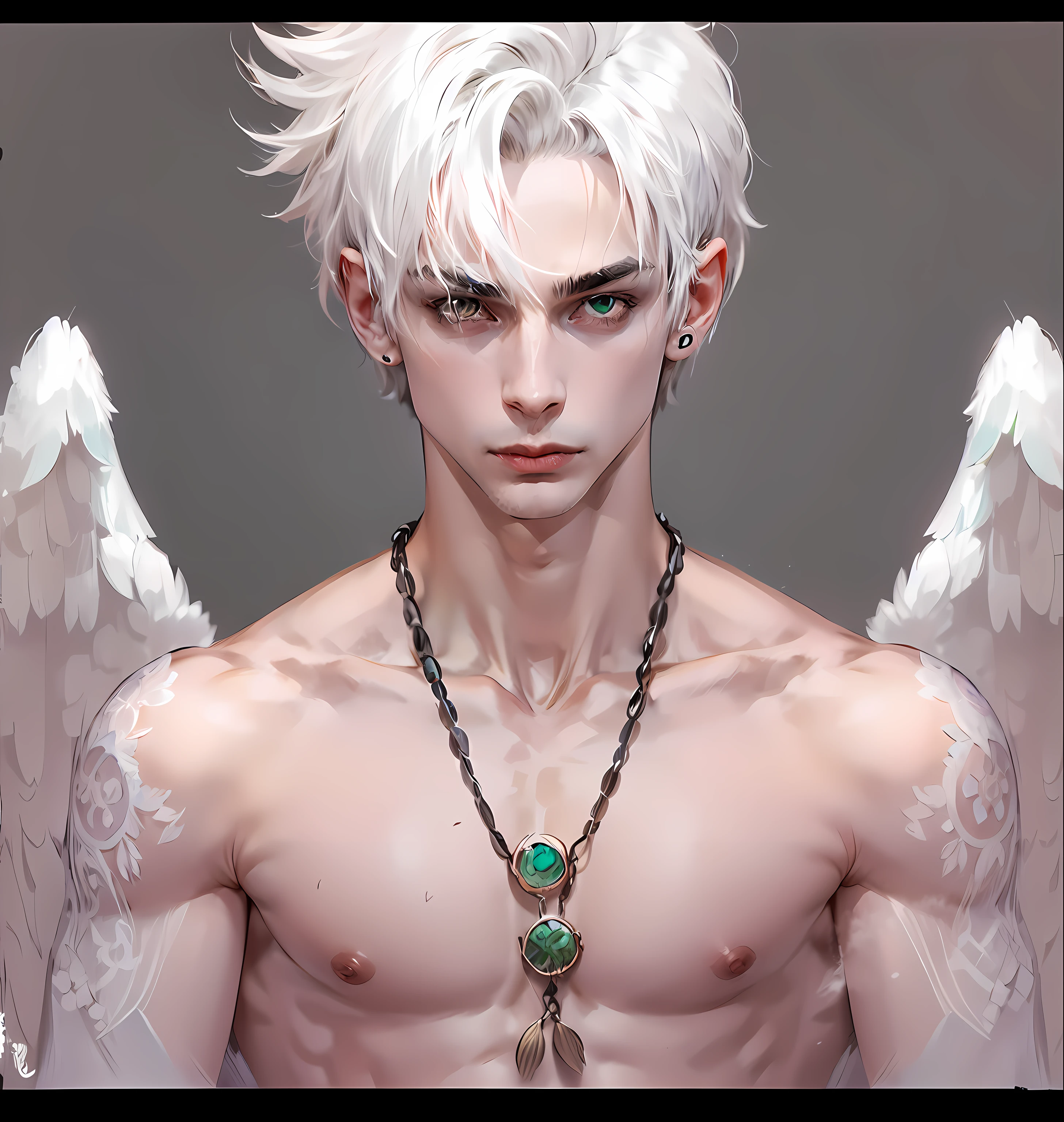 olhos verdes, corpo humano, Homem, Shaman