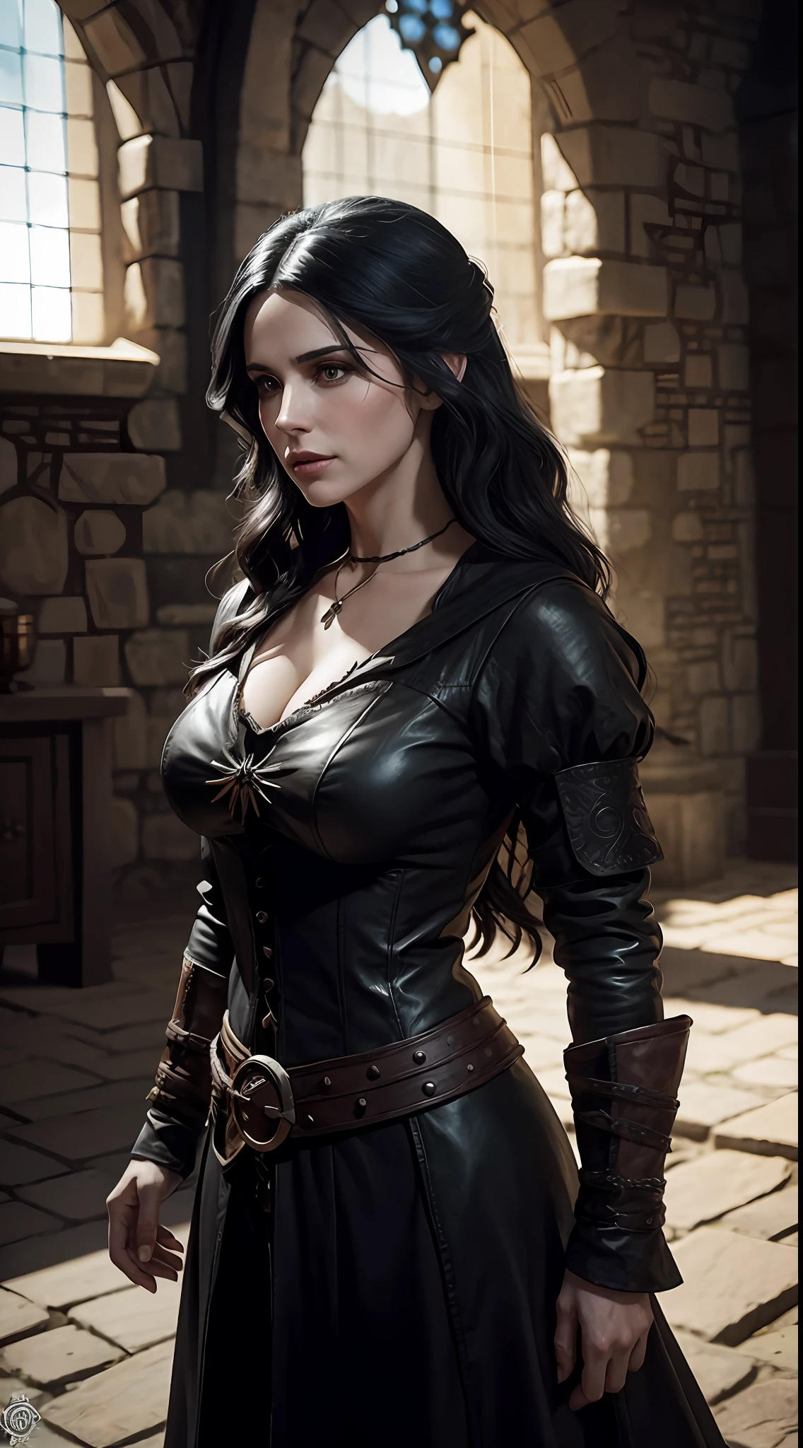 Yennefer, The Witcher, castelo medieval.