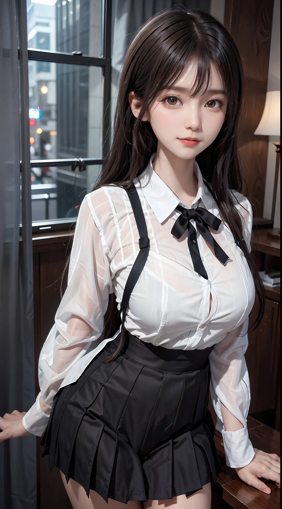 majicMIX is realistic， （RAW photogr：1.2）， （realisticlying：1.4）， Beautiful Meticulous Girl， short detailed hair， showing off panties， showing off panties， Panty shots， Highly detailed eyes and face， 美丽细致的眼睛， absurderes， Incredibly Ridiculous res， hugefilesize， ultra-detailliert， A high resolution， highly  detailed， best qualtiy， tmasterpiece， kemomimi， （（（Japan Girls' High School Junior High School Uniform，Translucent top））， illustratio， The is very detailed， CG， unified， 8k wallpaper， That's great，finely detailled，Highly detailed CG uniform 8k wallpaper，light in face，cinmatic lighting，16 year old girl，frontage，pleatedskirt，sea beach，ssmile