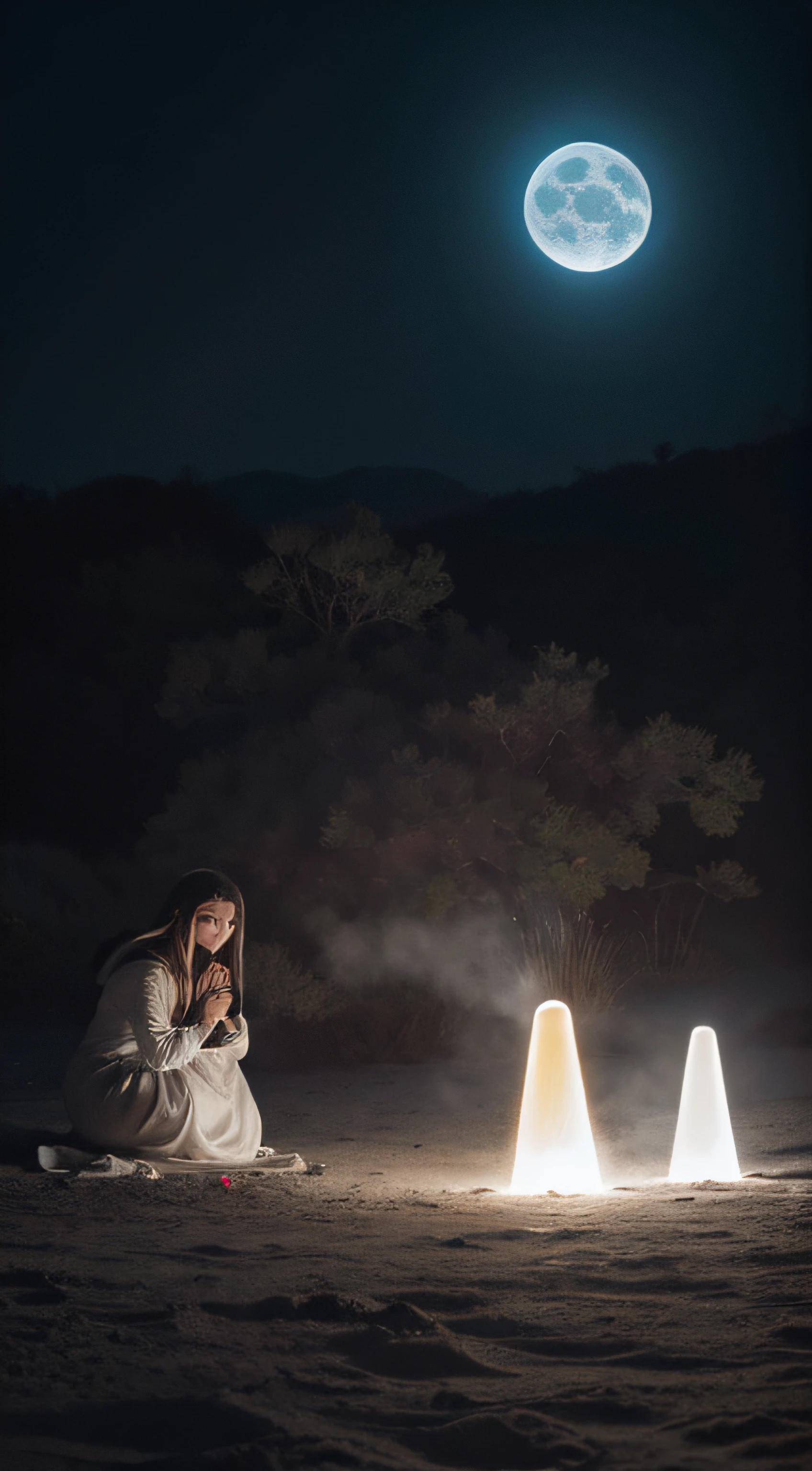 (obra maestra) | (un planeta gris, con gases en su superficie que crean espirales, tres lunas orbitando) | (luz realista, telescopio, efecto de luz)