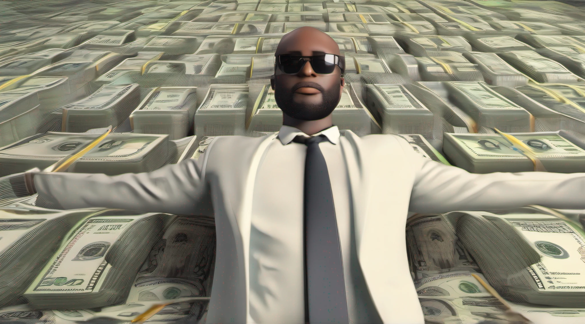 1man money background branco