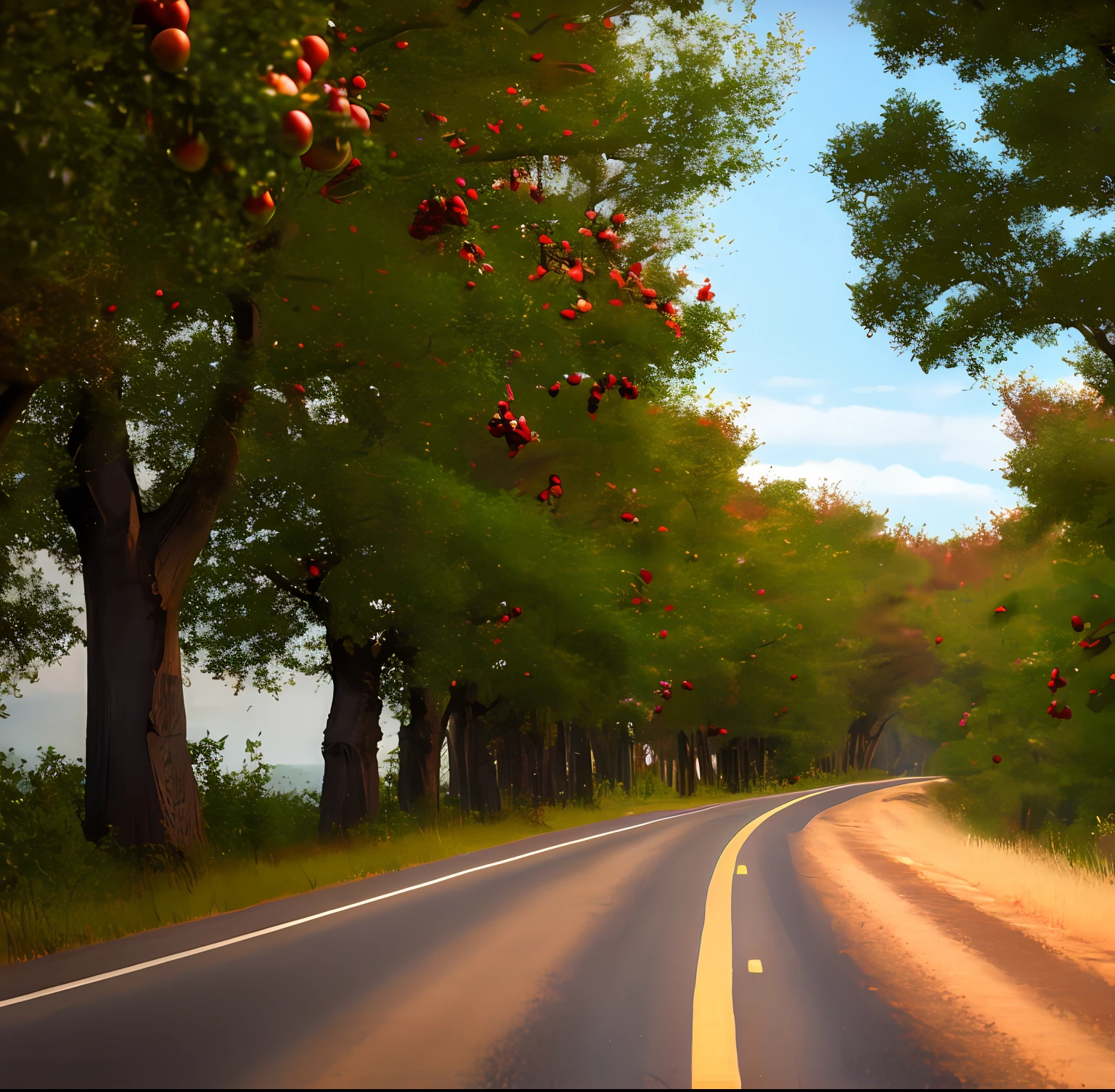 Road apples, concept art, 4k