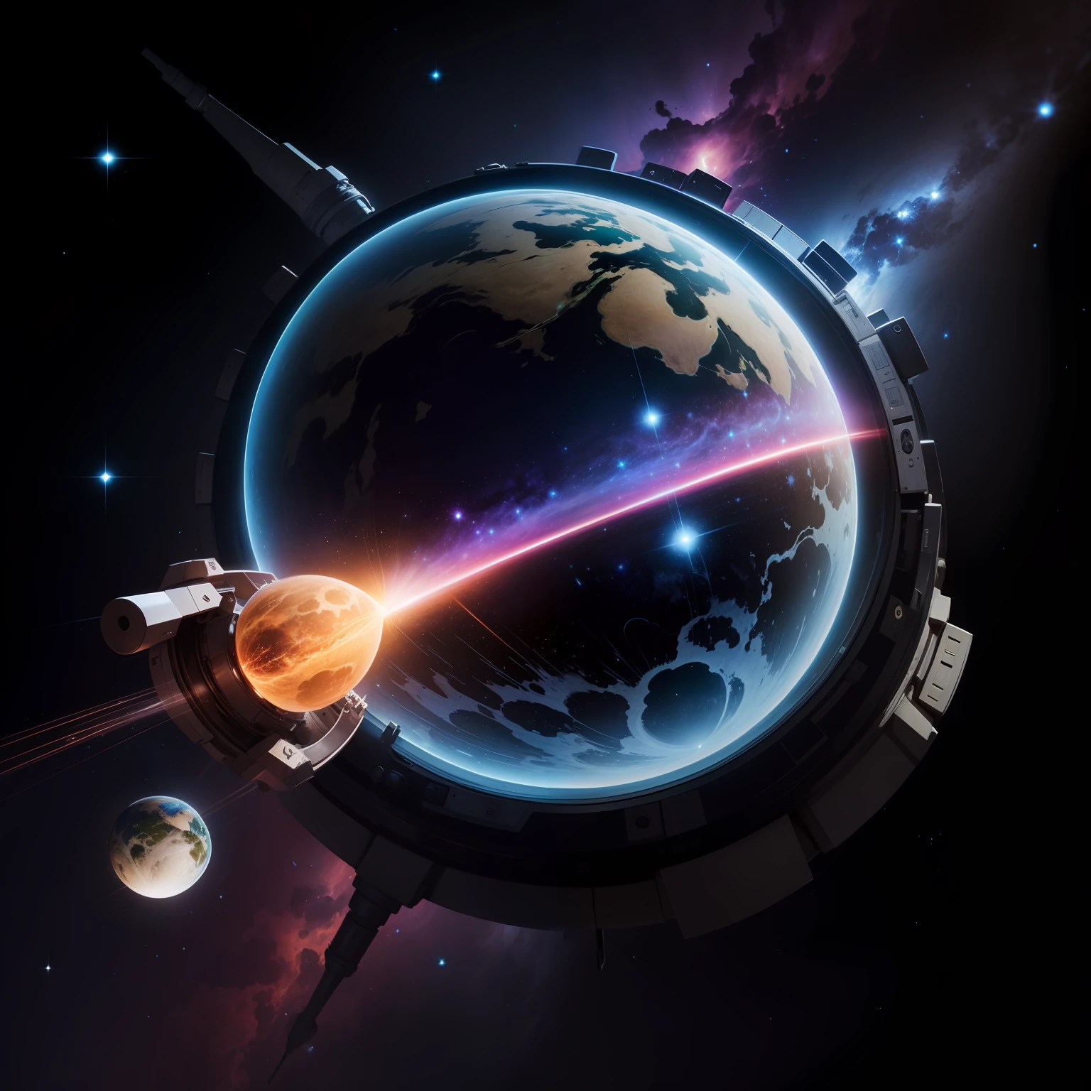 Universo, interestelar, planetas, outer space, espacial,
