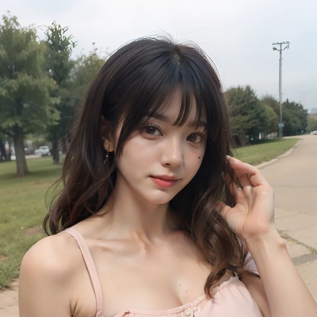 ((Masterpiece,Best quality)),1girll, Solo, Animal ears, Rabbit, Barefoot, Knees up, dress, Sitting, Rabbit ears, Short sleeves, view the viewer, Grass, Short hair, Smile, White hair, Puffy sleeves, Outdoors, puffy short sleeves, bangs, on ground, full bodyesbian, Animal, White dress, Sunlight, Brown eyes, Dappled sunlight, day, Depth of field