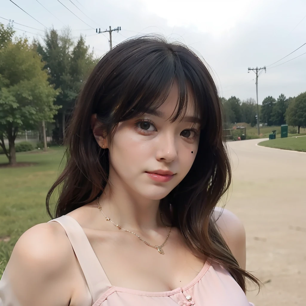 ((Masterpiece,Best quality)),1girll, Solo, Animal ears, Rabbit, Barefoot, Knees up, dress, Sitting, Rabbit ears, Short sleeves, view the viewer, Grass, Short hair, Smile, White hair, Puffy sleeves, Outdoors, puffy short sleeves, bangs, on ground, full bodyesbian, Animal, White dress, Sunlight, Brown eyes, Dappled sunlight, day, Depth of field
