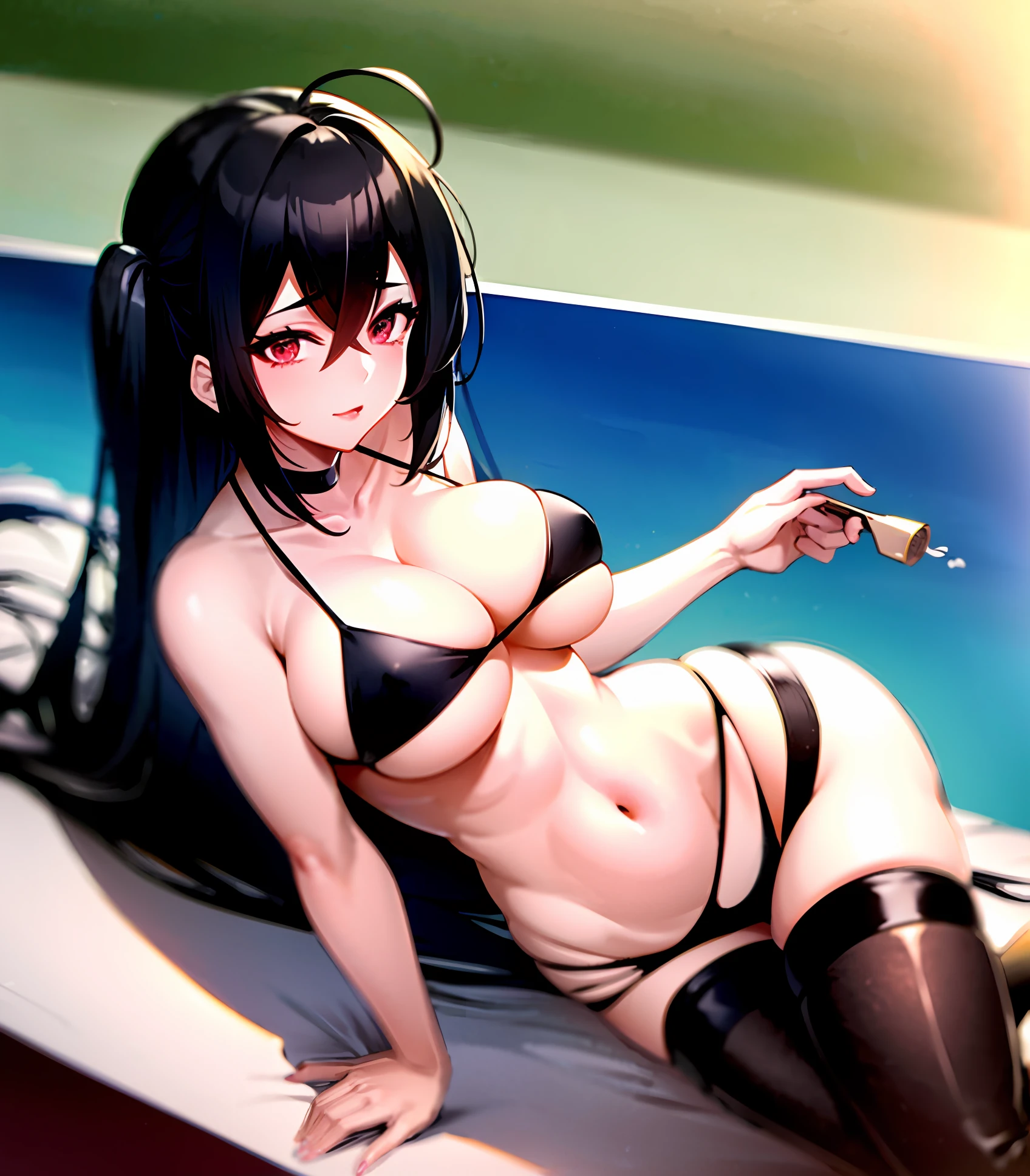 Mikasa ackerman, Cup F, Bikini, Huge bust