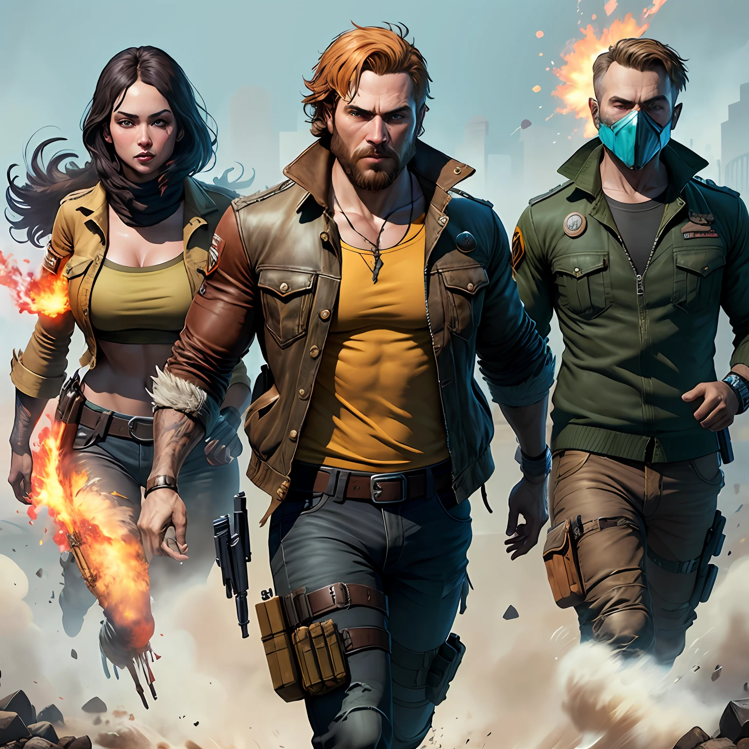 Free fire, jogo garena, homem arma game