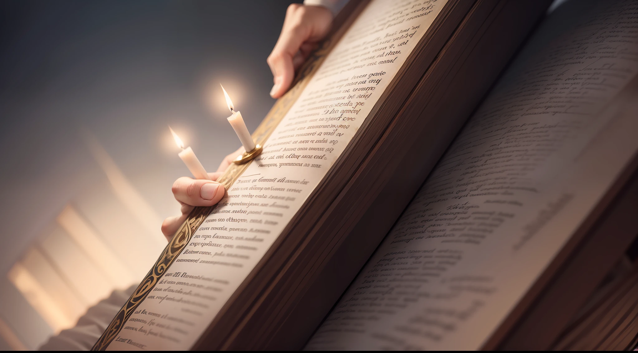 Illustrate an image representing Jabez praying earnestly to God, seeking blessings and expanding his borders. (Example image: Jabez of inheritance in prayer)