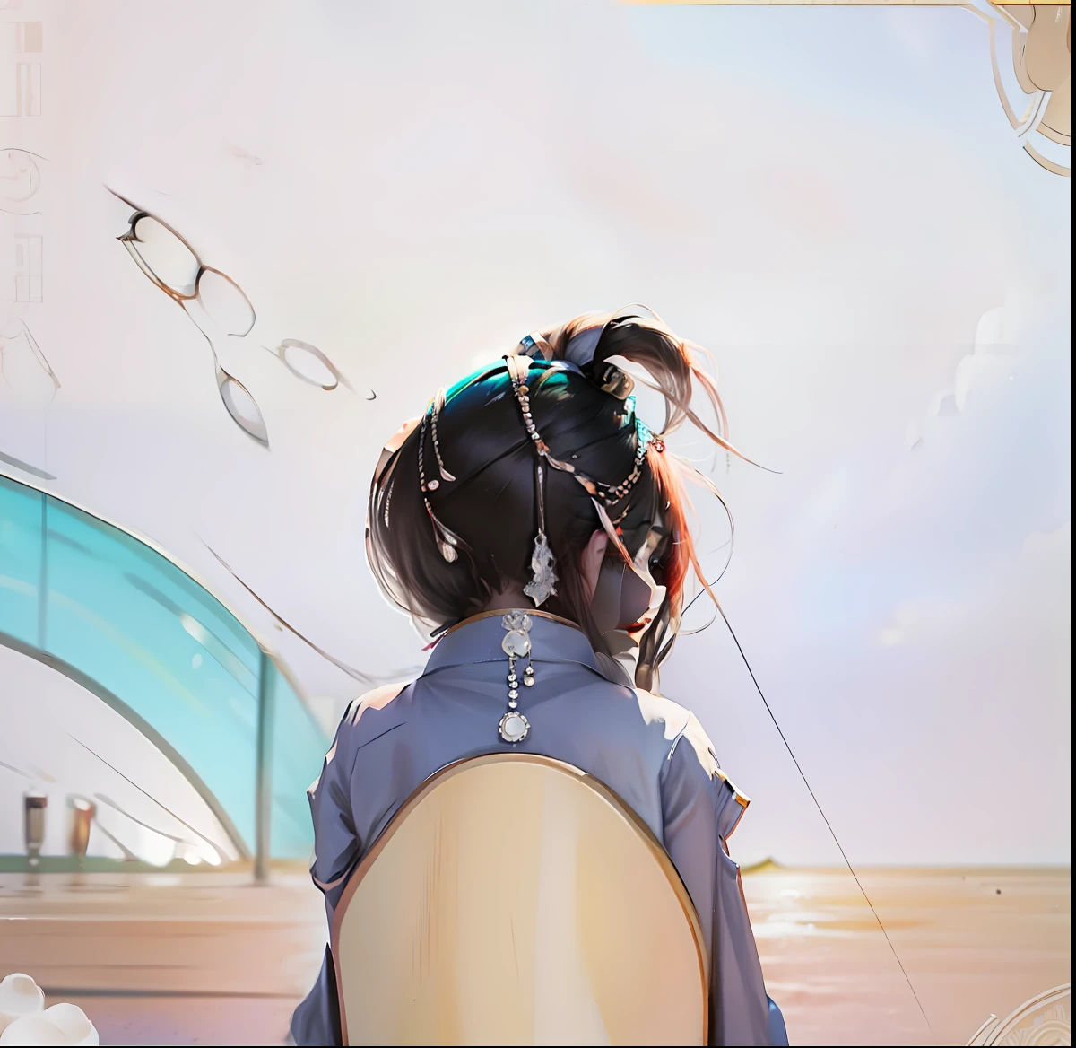 tmasterpiece， best qualtiy， A high resolution， 1080P， 16k