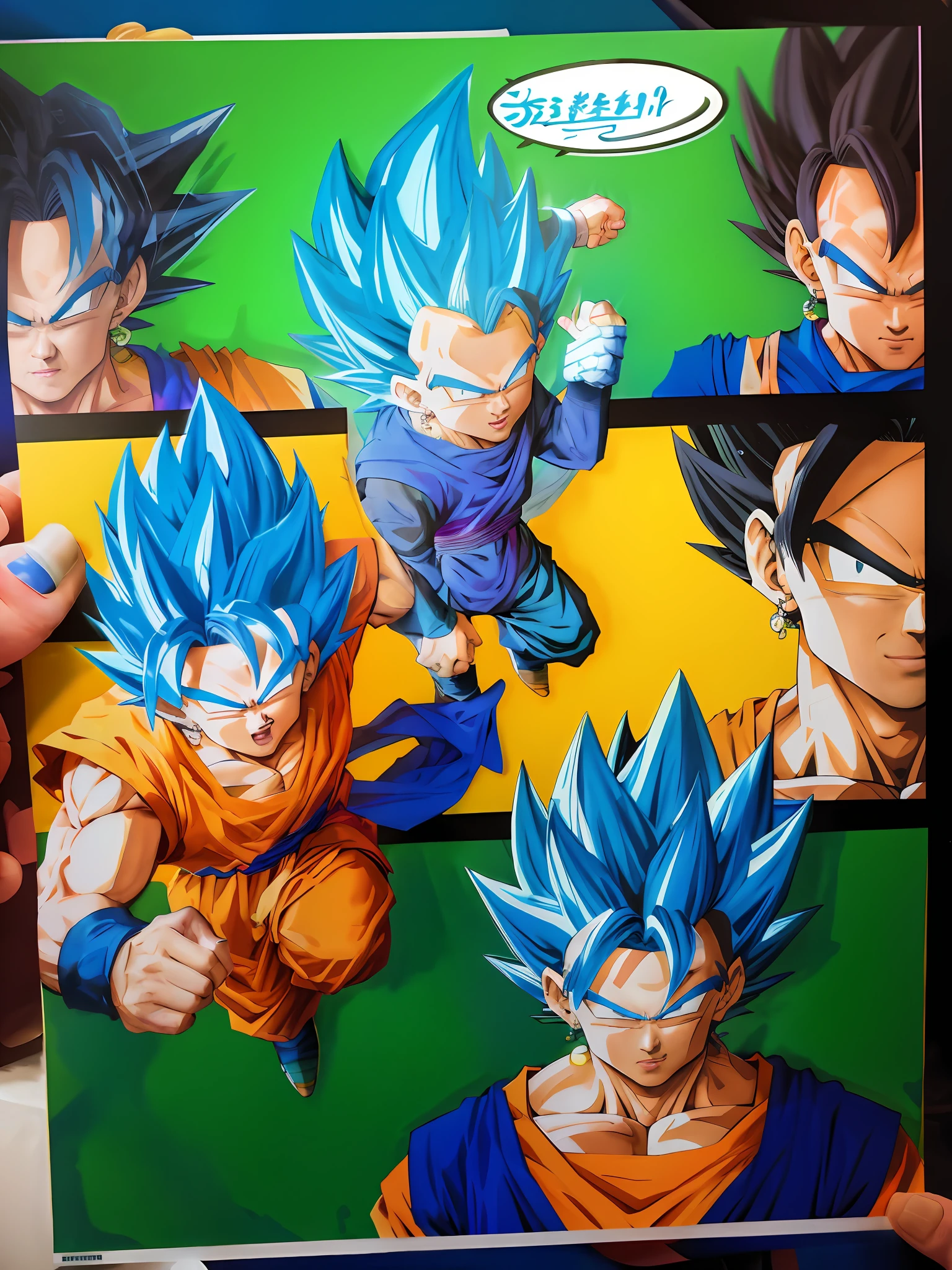 dragon ball gohans are being displayed in a comic book, dragon ball artstyle, highly detailed portrait of goku, detailed fanart, highly detailed 4 k art, inspired by Toriyama Sekien, super saiyan blue, super detailed painting, 4 k highly detailed art, ultra detailed painting, dragon ball style, highly detailed exquisite fanart, hyper detailed!!, vibrant fan art