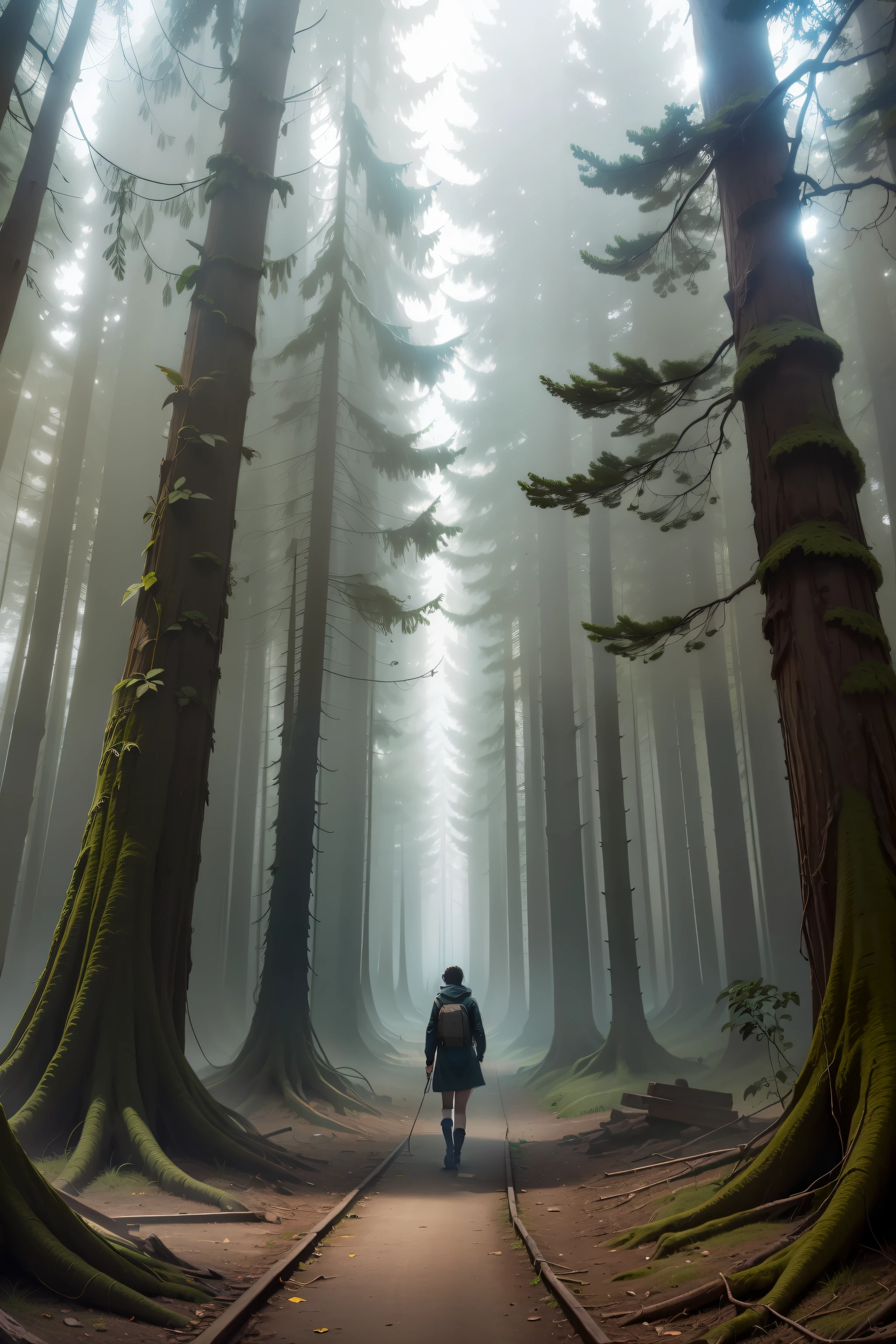 Walk in a primeval forest(female pervert)