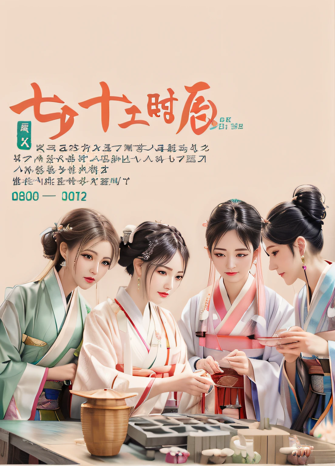 All eyes and ears，（Gorgeous costumes with rich details:1.5）Delicate hair accessories， ultra-realistic realism， 8K， super detailing， ccurate， best qualtiy