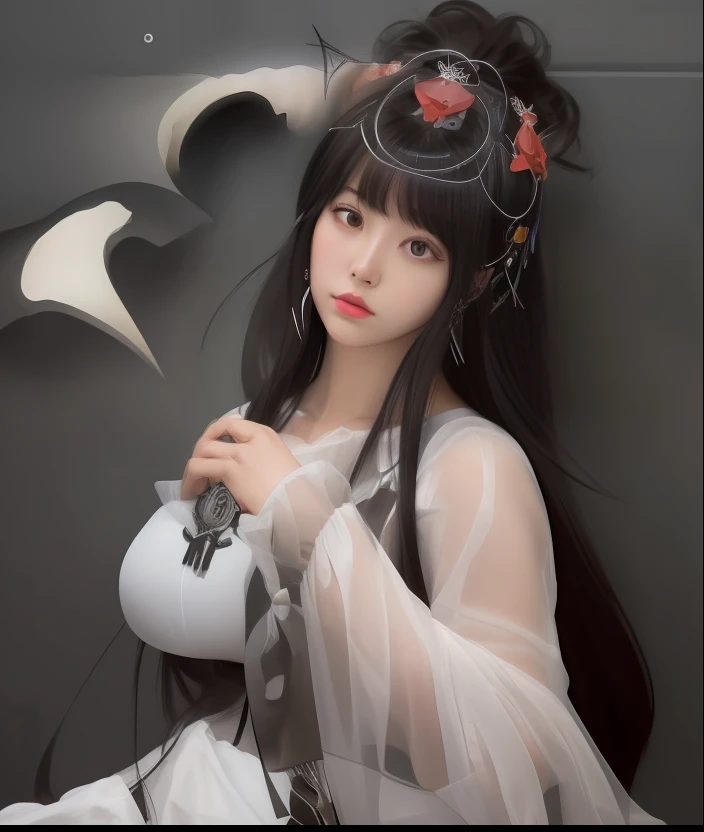 A dark-haired