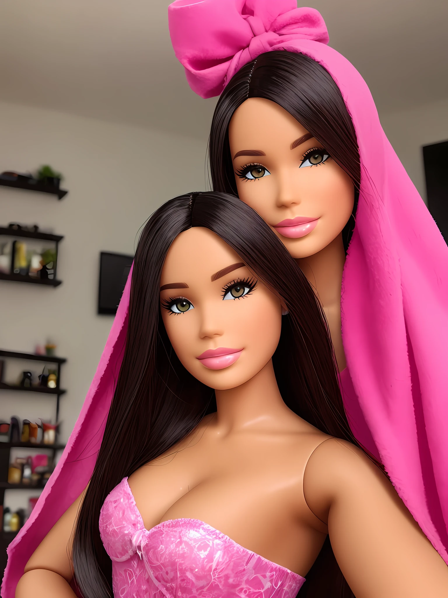 Barbie, pelada