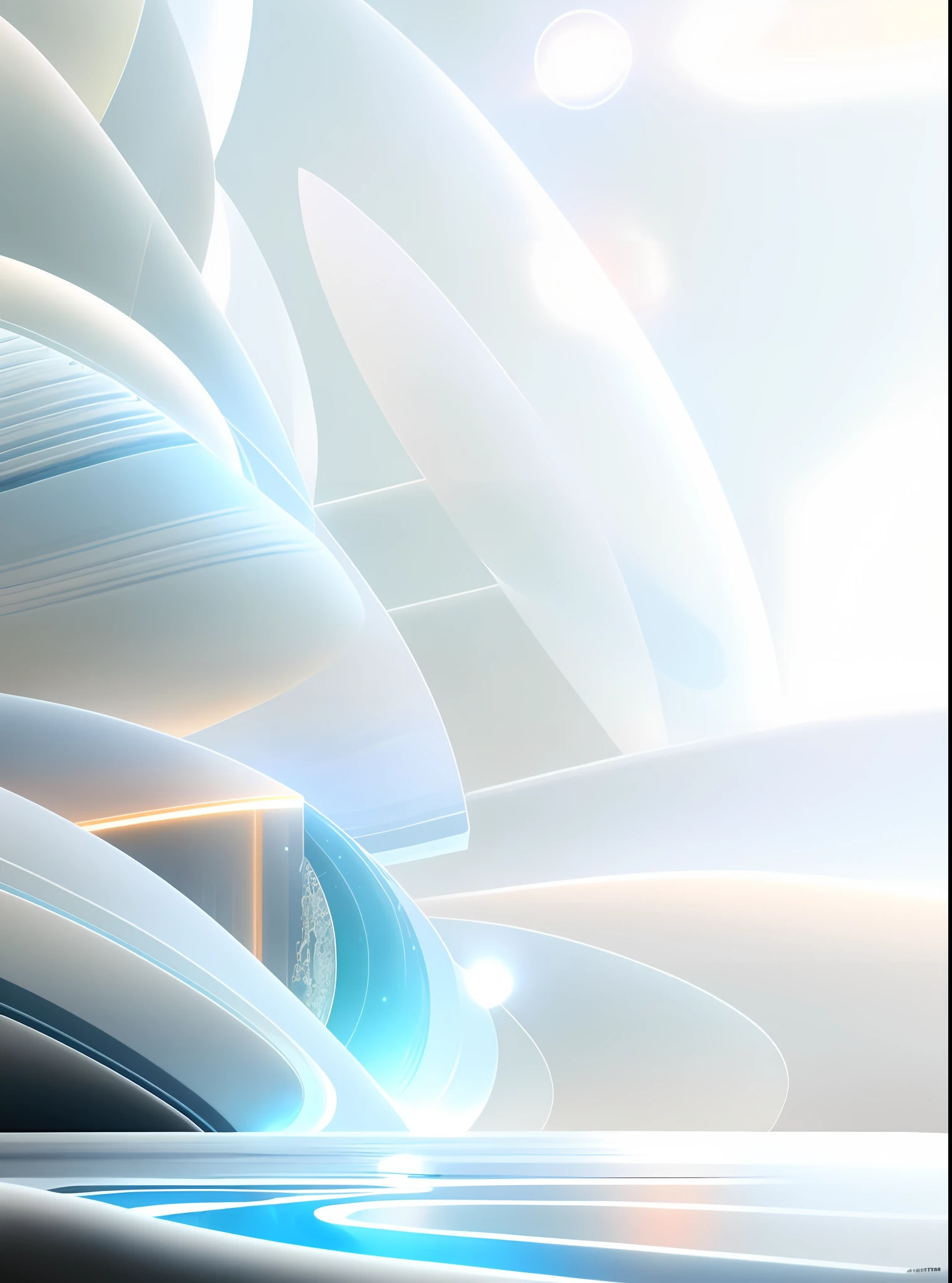 Wallpaper, sci-fi, sea of mercury, sea of metal, breaking waves, night, darkness, fire on shore, HD detail, wet watermark, hyper detail, film, surrealism, deep field focus bokeh, ray tracing, diffuse and surrealism