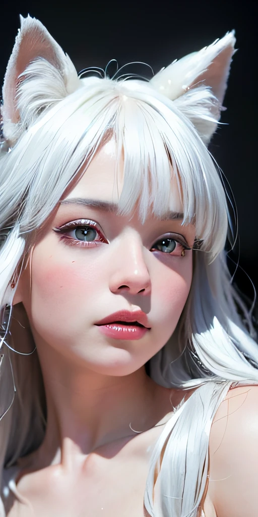 (raw photo:1.2), (photorealistic:1.4), (best quality:1.4), (ultra highres:1.2), (highly detailed:1.3), (HDR:1.2), (cinematic lighting:1.3), (detailed eyes), (facial details), (fur details), (snowy:1.2). ), Cute Little Fox, Standing, (3/4 Portrait: 1.2), (Furry Tail: 1.2), (Soft Fur: 1.2), (Moe: 1.2), (Looking at the Audience), (Innocent Expression), (Soft Light), (Dreamy), (Dream: 1.3), (Ethereal: 1.3), (Magic: 1.2), (Snowflake: 1.2), (Winter Wonderland: 1.3), (Whimsical: 1.2), (Fun: 1.2), Bust, Solo