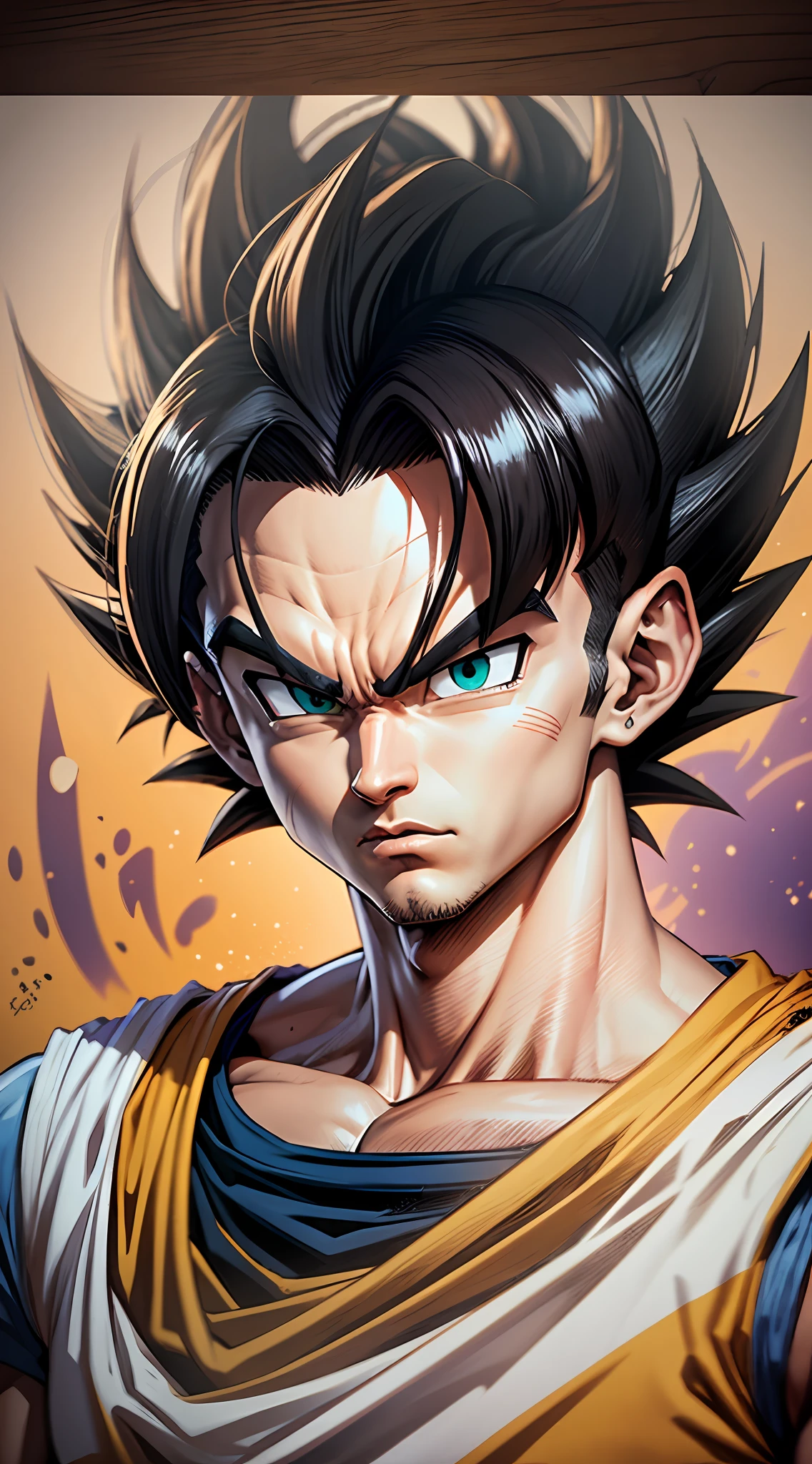 IAGO RAMOS Dragon Ball Goku consists of - Art - The - Dragon, handdrawn, pencil ink, Vegeta, com cabelo Vegeta, Prince Vegeta, Dragon Ball Art Style, Wild Spike Black Saiyajin Hair, estilo Akira Toriyama, arte conceitual de Dragon Ball, inspirado em Seki Toriyama, estilo Dragon Ball, arte HD, personagem Dragon Ball, estilo Dragon Ball Z