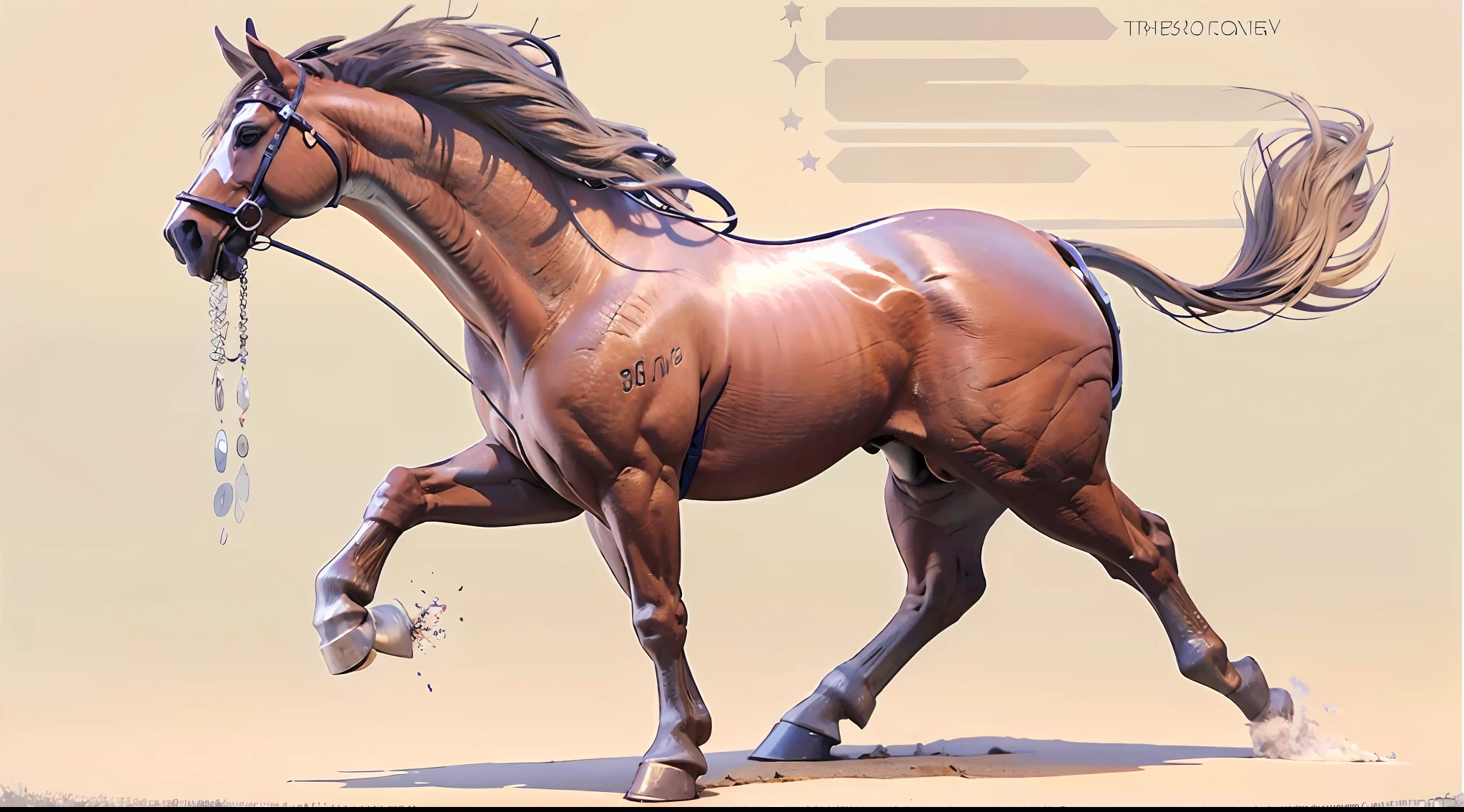 A female centaur,She is famous in the multiverse,She is both a female centaur, half human, half horse, half horse,It is also a female Yingzhao。She blends both images,The first is the head of a horse/neck/Shoulder these parts,After feminization,The upper body transforms into a beautiful female human,Female, half-centaur, half-human, half-horse, half-human,The second is the waist of the horse/hason/gluteal/Legs feminine,Female half-horse with beautiful woman's,Chimer,It's like a female human wearing a half-horse-like costume and making a seamless chimera,This chimerization is based on powerful futuristic technology。The ultra-wide-angle lens captures the image of her sleek and ethereal wings charging and leaping on the ionosphere。Her front half is distinctly feminine,Tall sexy body,Has K cup teardrop-shaped giant tit chest,It has a small man's waist butterfly spanning long legs,The half-horse part of the hind body,Embedded interface in the front half of the body hip position。The back half of her body is horse-shaped,Half-horse torso,The morphology is completely female and humanized,Start at the upper end of the sternum,Embedded in the lower back position of the beauty body,Sexy bent dog style shaped chest/lower back/Ventral transverse,Then there are the sexy beauty's upright hips,Her entire body has been completely feminized,Including the half-horse part,Mechanized armor covers the knee-shaped anti-joints and feet,And these parts are highly anthropomorphic,This gives her legs a graceful and slender line,She has four slender legs like a supermodel,Under the legs are skinny white feet dressed in Skyscraper Heels,Use Midjourney's advanced stroke tools and color palettes, as well as texture packs, model packs, and texture tools,Concentration,Femaleize all parts of her original equine physiologic appearance,And give these parts an ergonomic appearance,Fine treatment of the thoracic and abdominal cavity of the posterior body,As well as hips and legs,Tightly connected details