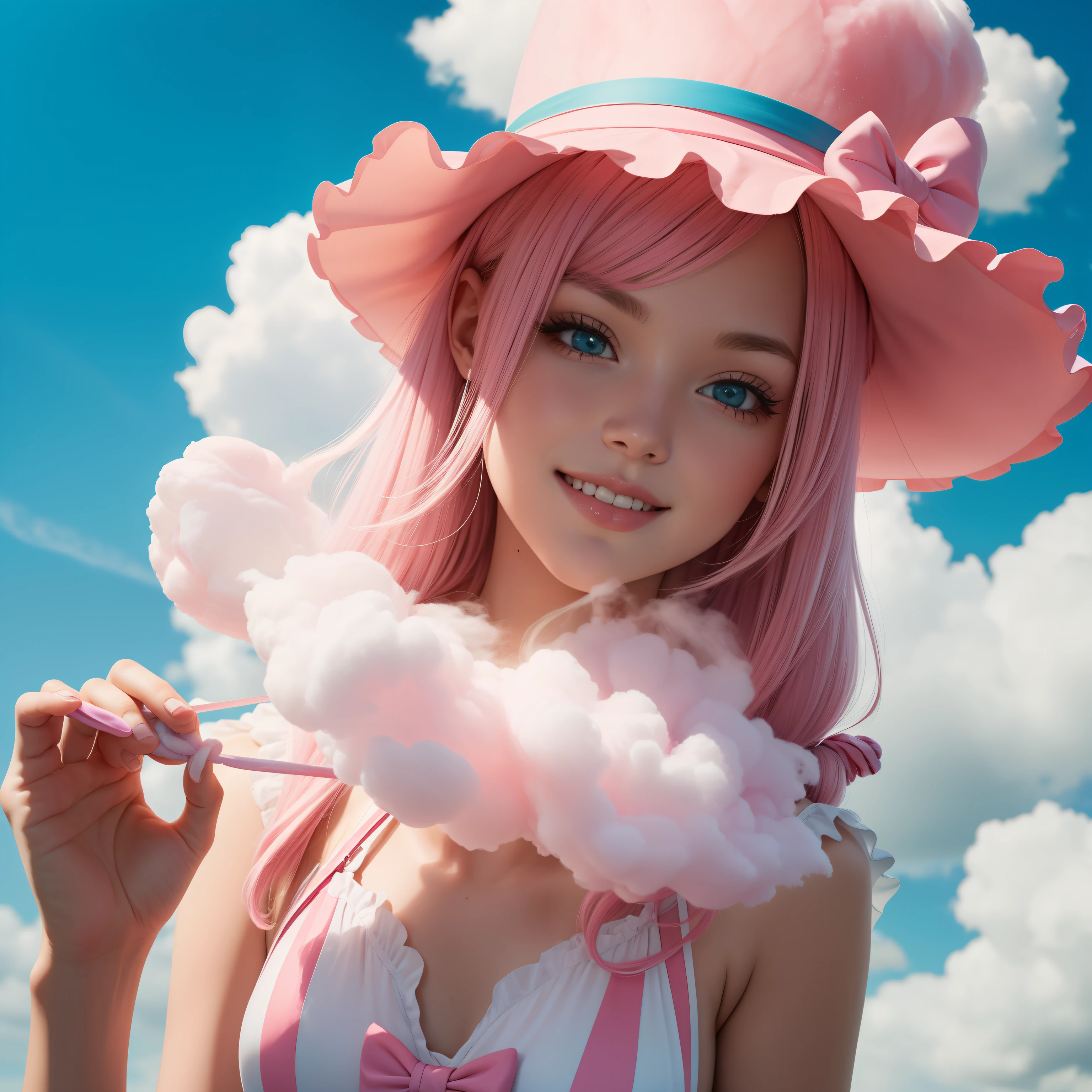 The candy floss girl