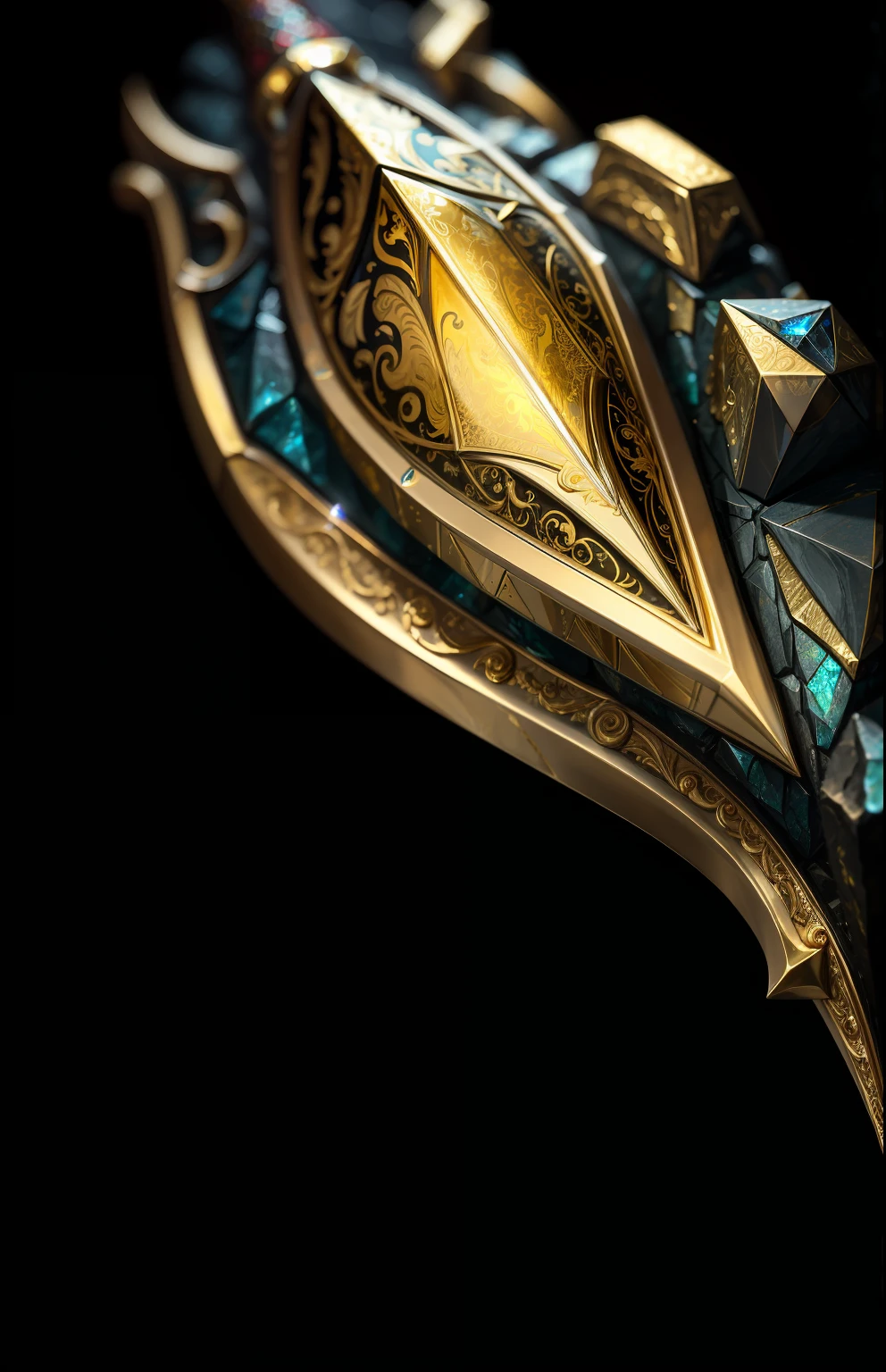 ((best quality)), ((masterpiece)), ((realistic)), ignis (aurum:1.2) probat, miseria fortes viros, a detailed cracked stone with gold coming out of it, trend on artstation , sharp focus, studio photo, intricate detail, very detailed, detailed eye, illustration, very detailed, sharp focus, digital render, professional, 4k