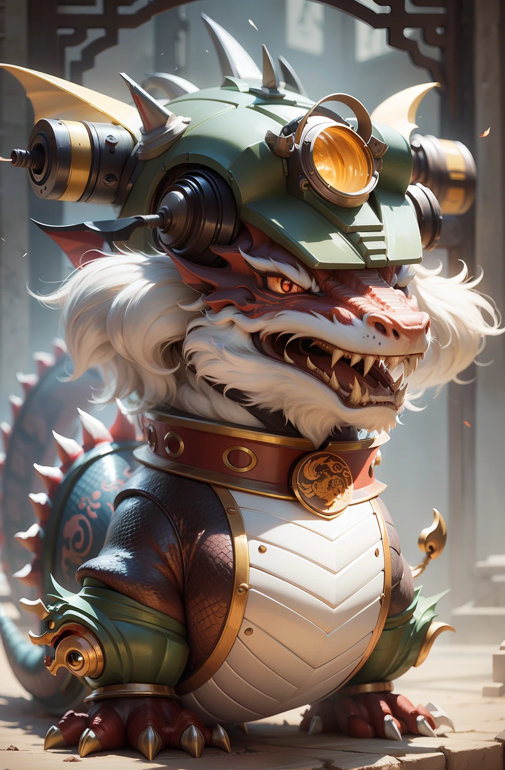 Machinery Chinese Dragon,Cartoon Cute