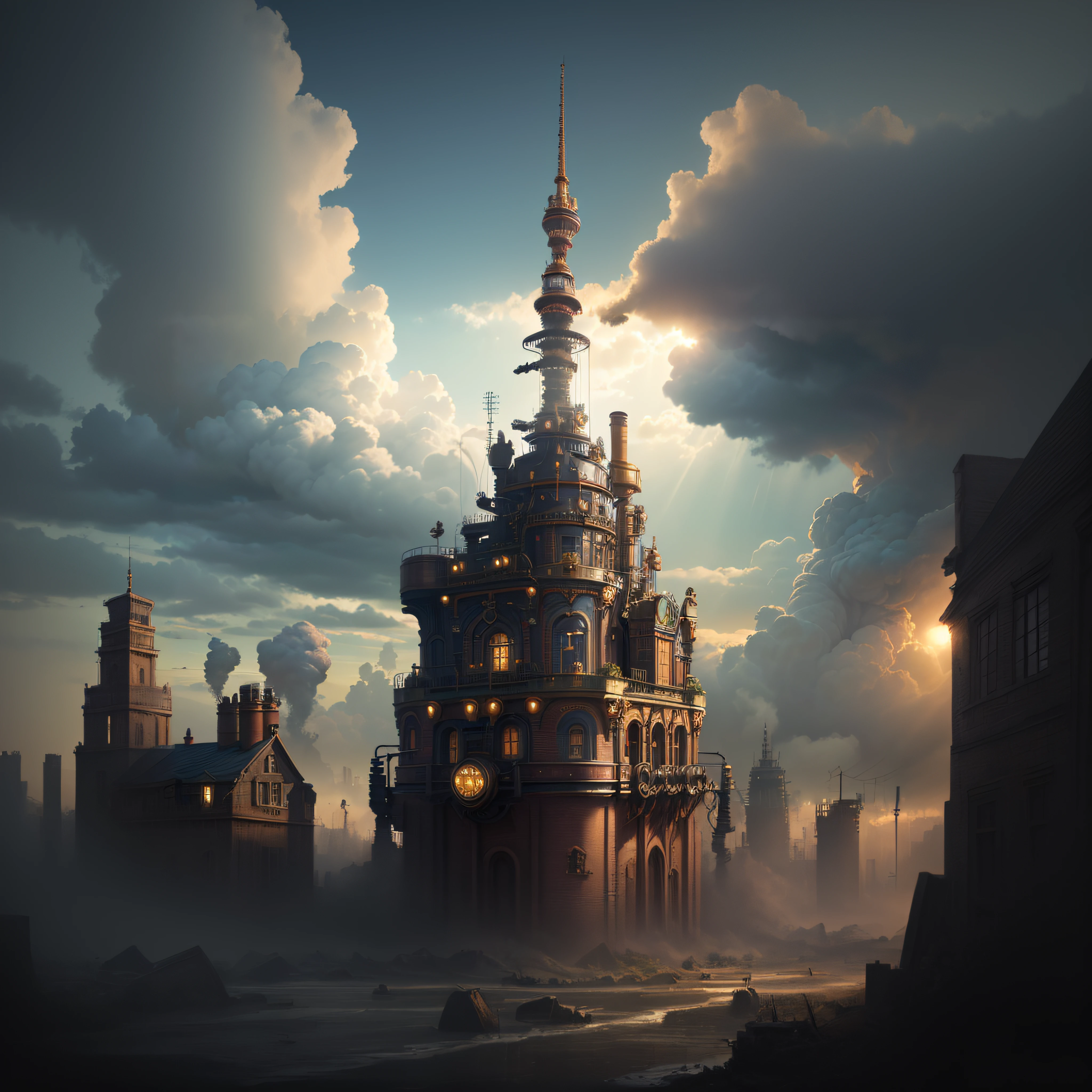 torre steampunk
