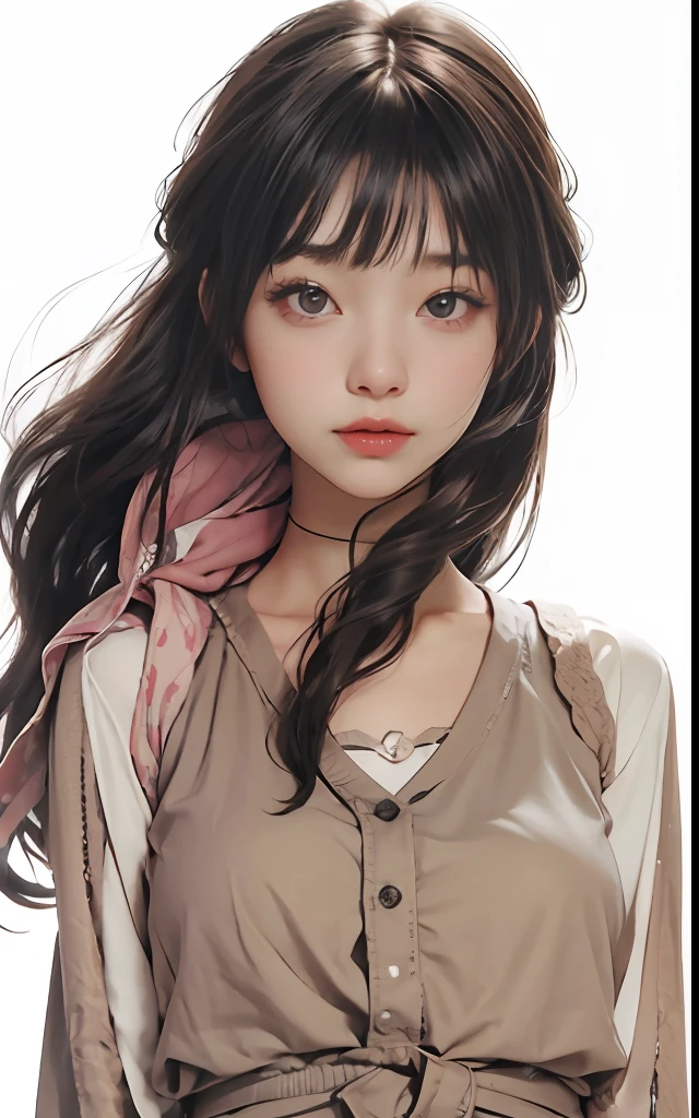 1girl, beautiful girl,Hinata Hyuga,long hair,black hair
