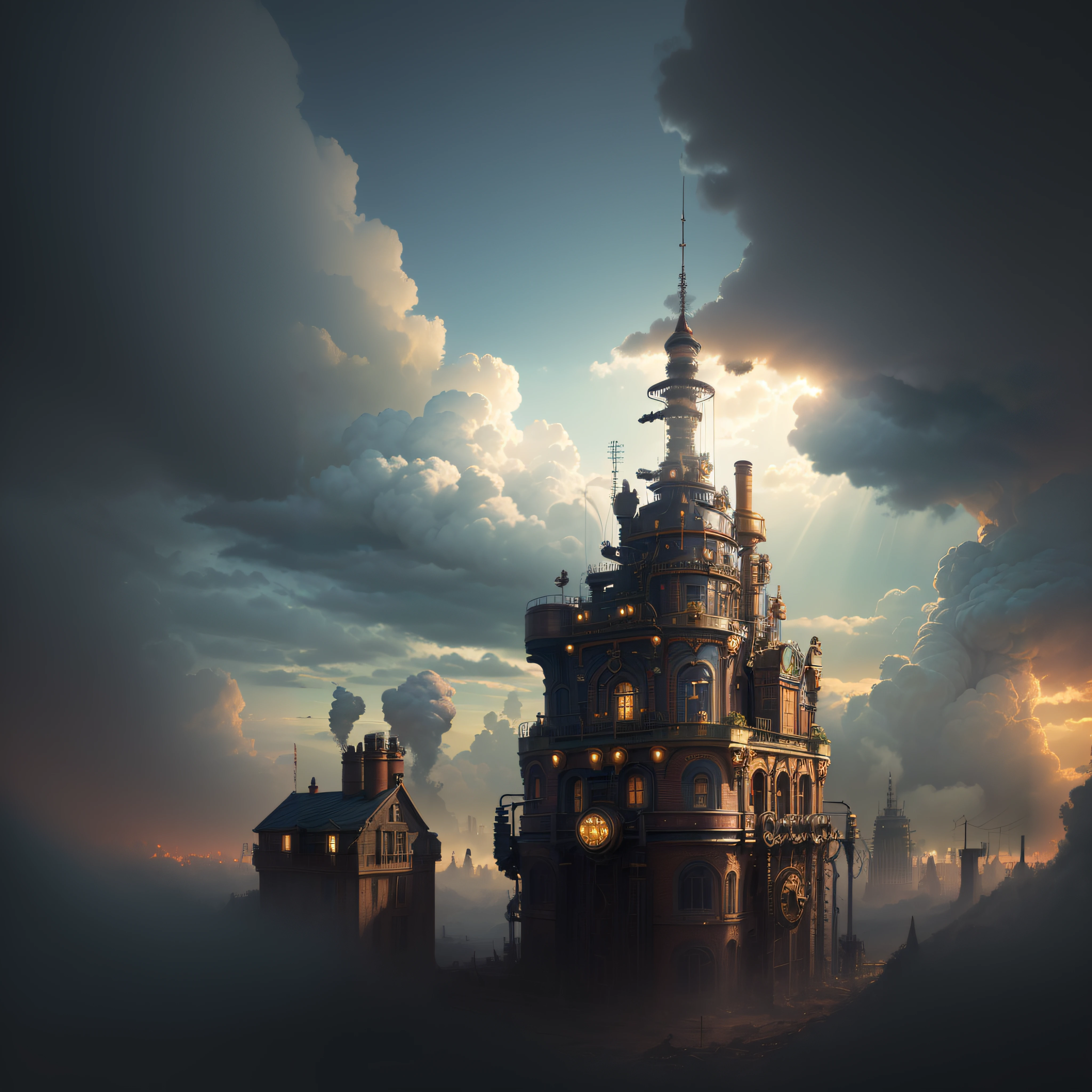 torre steampunk