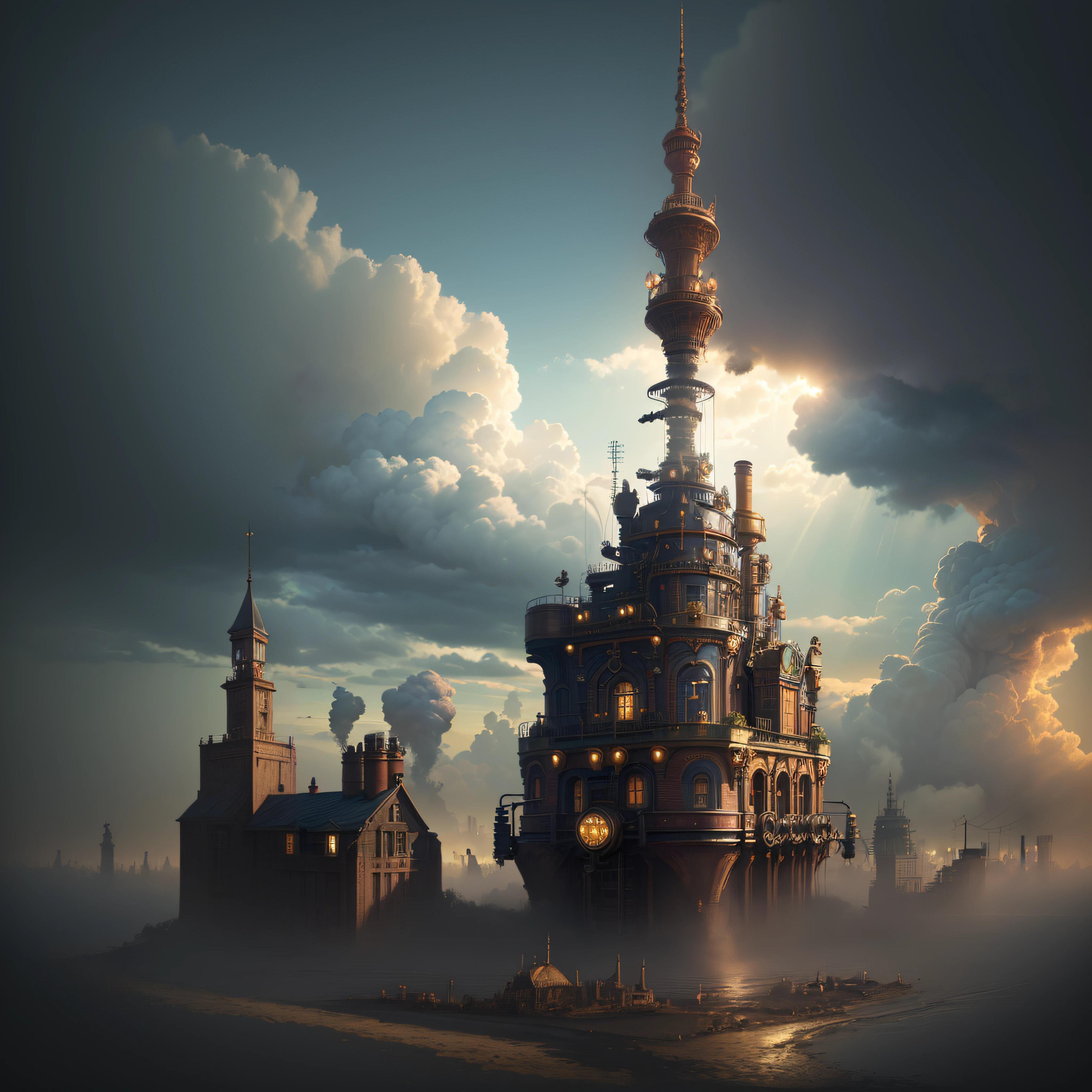 torre steampunk