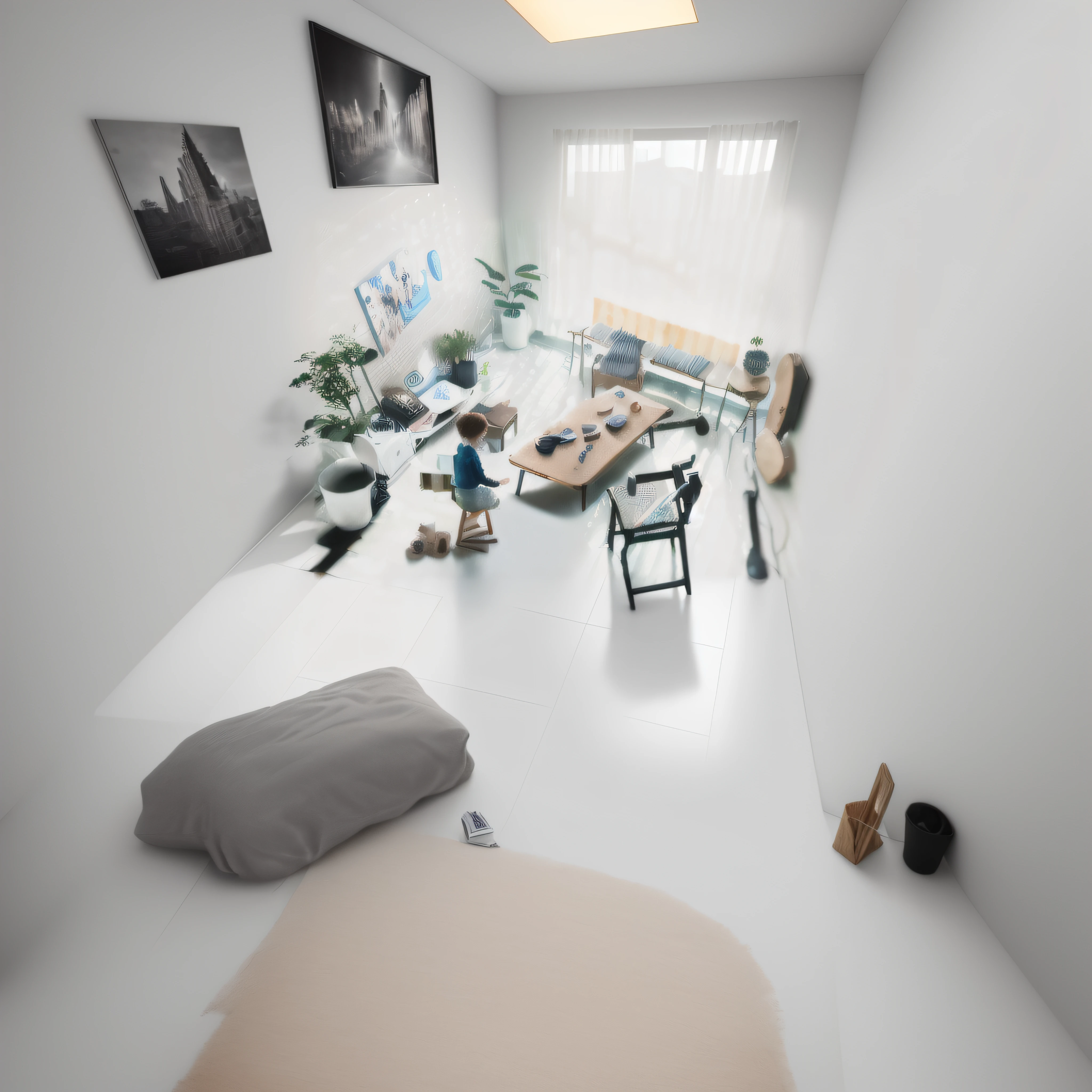 ((master piece)),best quality, (8k, best quality, masterpiece:1.2), ultra-detailed, illustration, small_scene, 3D_scene, indoor,