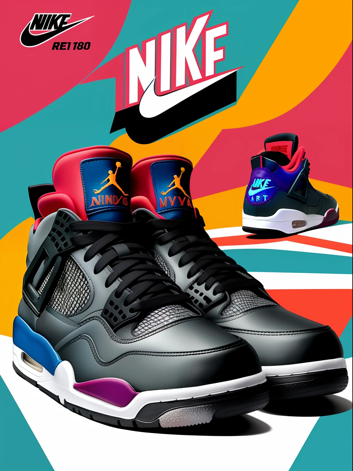 Foto RAW, Grain FilmSeaArt Robot
Txt2Img
2023/07/28 16:04:16
Imagine a foto realista RAW com lentes sujas, analog camera, processo cruzado de fotografia, cores em negativo,of a Nike Air Jordan 4 sneaker in an abandoned factory, Use traces of artist andy warhol's drawings emblazoned on the sneaker. 8k, alta qualidade, The design is full of vivid colors, expressive lines and characteristic elements of the works, textura de couro,desenhos, nike customizado Atmosfera realista dos anos 60, cinematiclight, muito realista, cheio de detalhes, texture in leather and suede, Serigrafia. sem figura humana, A pair of sneakers, A true icon of tennis culture, the Nike Jordan 4 gets a new life through Andy Warhol's creative vision. Com cores vibrantes e estampas ousadas, Tennis celebrates the union between art and sport. Every detail is carefully designed to convey the energy and expressiveness of the pop art movement. Caminhe com estilo e originalidade, Make your mark wherever you go with this unique sneaker, that unites two creative universes in a single work of art. Ambiente is an artist's studio, um atelier de serigrafia, a factory shed. letreiros, publicidade explicita, Figuras reptidas nas paredes com textura falhada de serigrafia, sujo, textura, Reticulum, Quadros, logo Coca-Cola , logo da nike na parede, Arre Urbano, Arte Pop, Xerox, Fabrica, ferros, Tecidos. Potes grabdes de tinta ao fundo desfocado. Marilyn Monroe, iconografia, logo da nike repwtindo varias vezes nas paredes