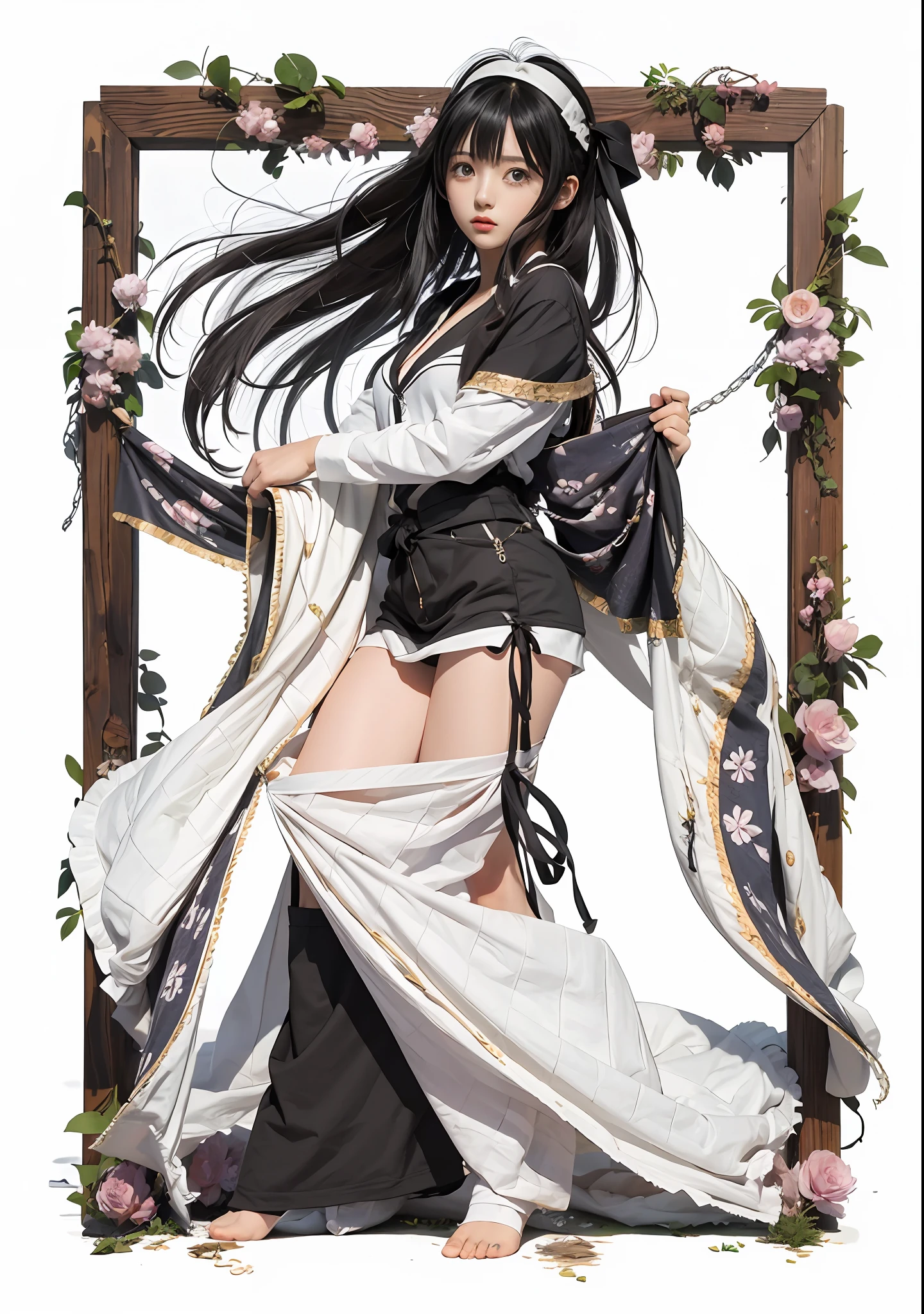 Hinata Hyuga,1 girl, beautiful girl,long hair,black hair