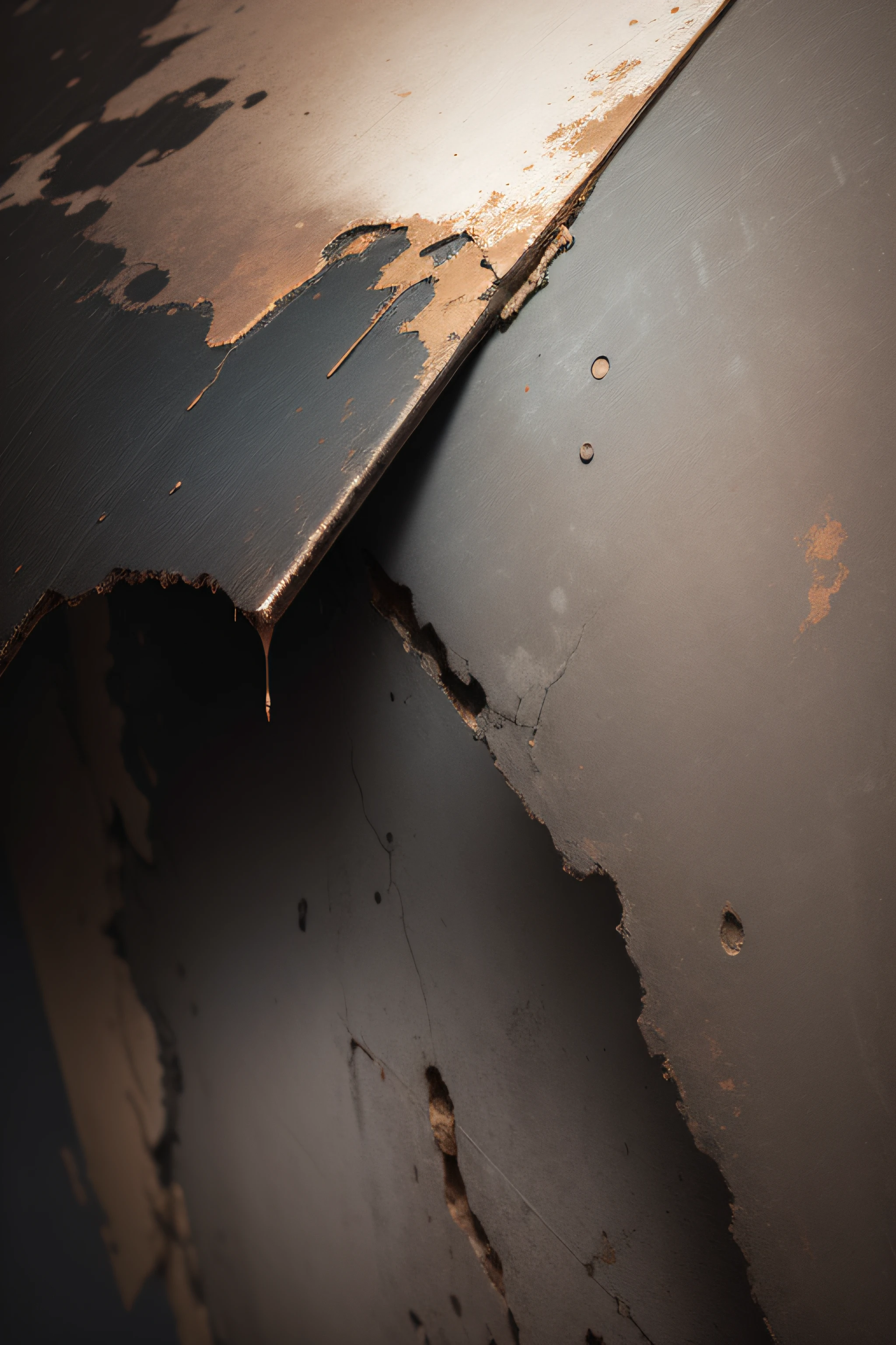 a canvas with a scratched and rusty dark gray metallic texture, High-resolution texture