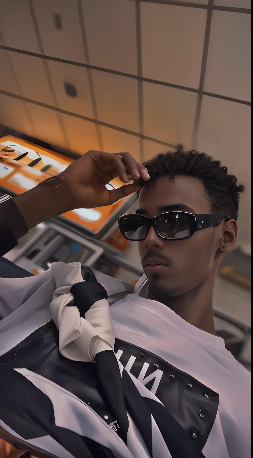 A young man