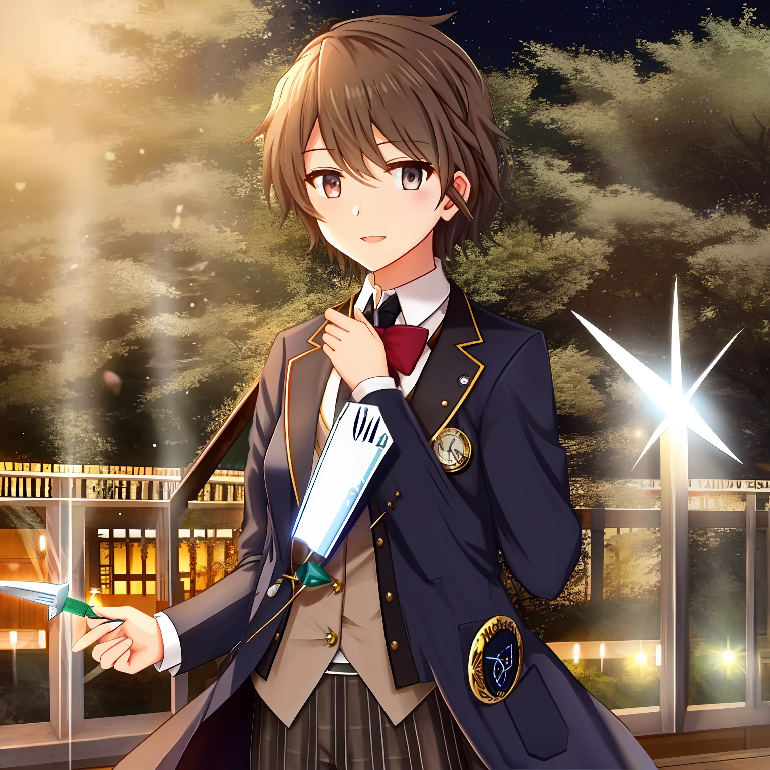throwing knives、pocketwatch、Sixteen Nights,A beautiful moment in the dark。