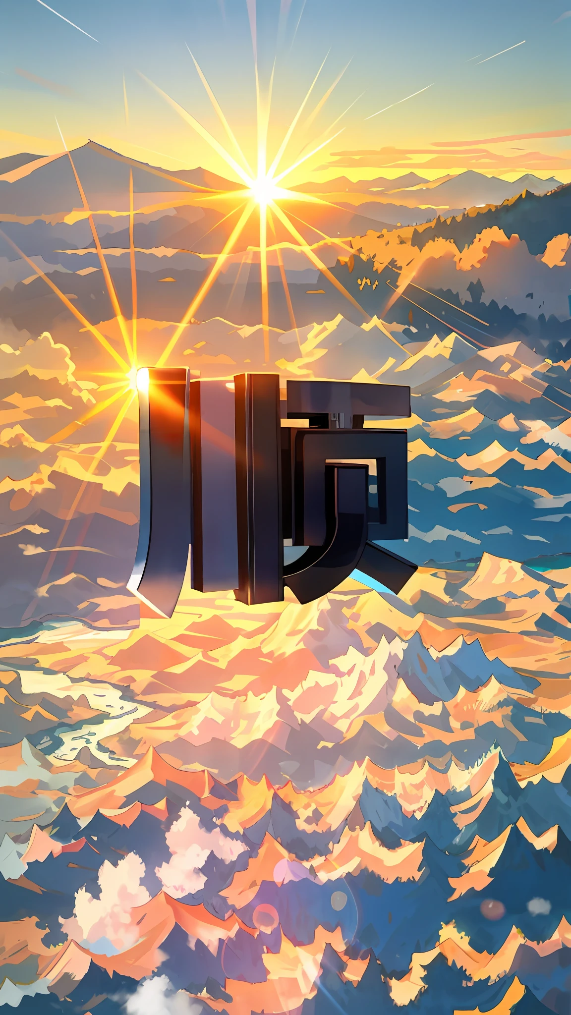 The rivers between the mountains and forests flow gently, and the detailed background rendering of the scenery is a masterpiece. Under the extreme picture quality, the sun gathers into a large aperture during the day, and the clouds are leisurely, looking up at the sky.