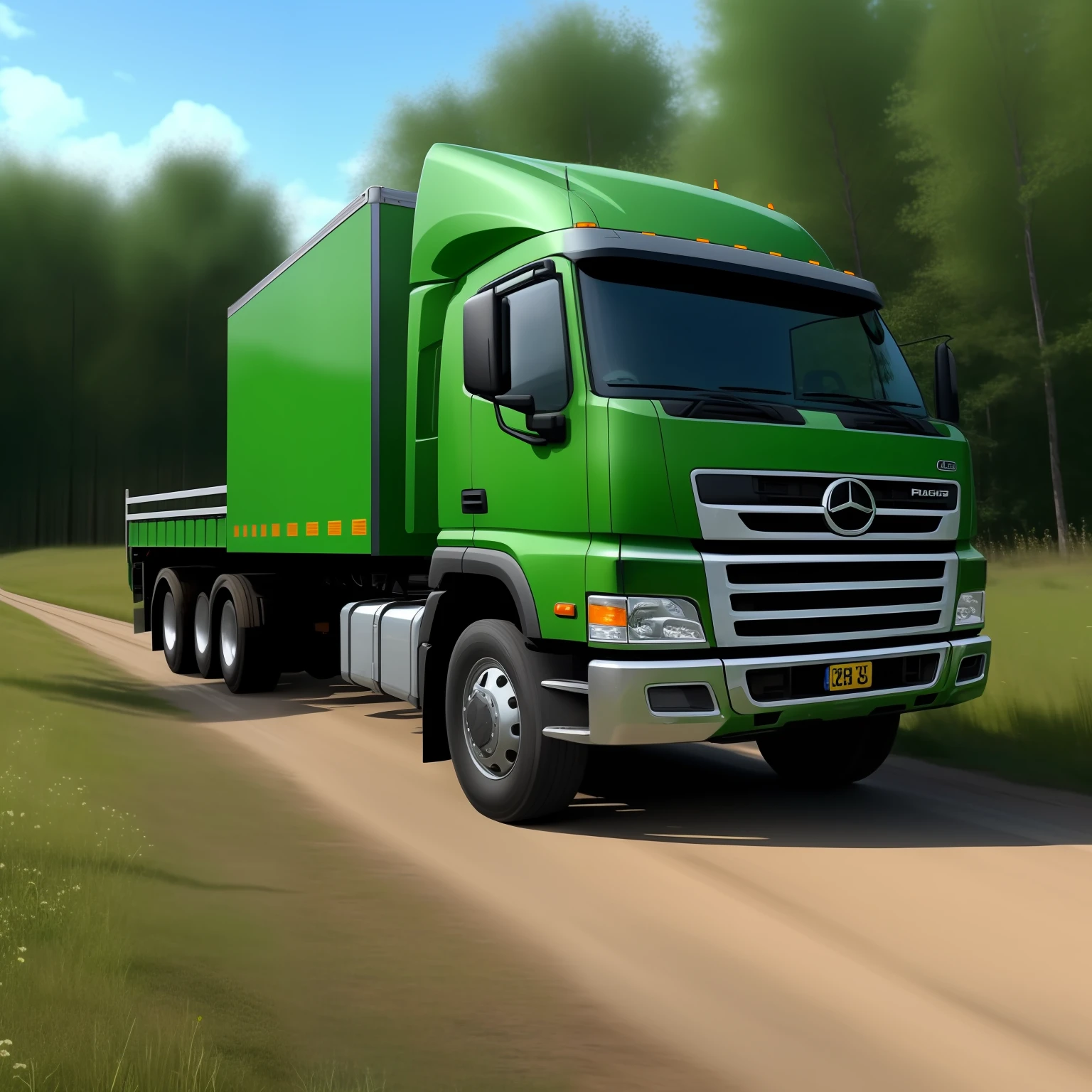 High definition truck with realism(3)