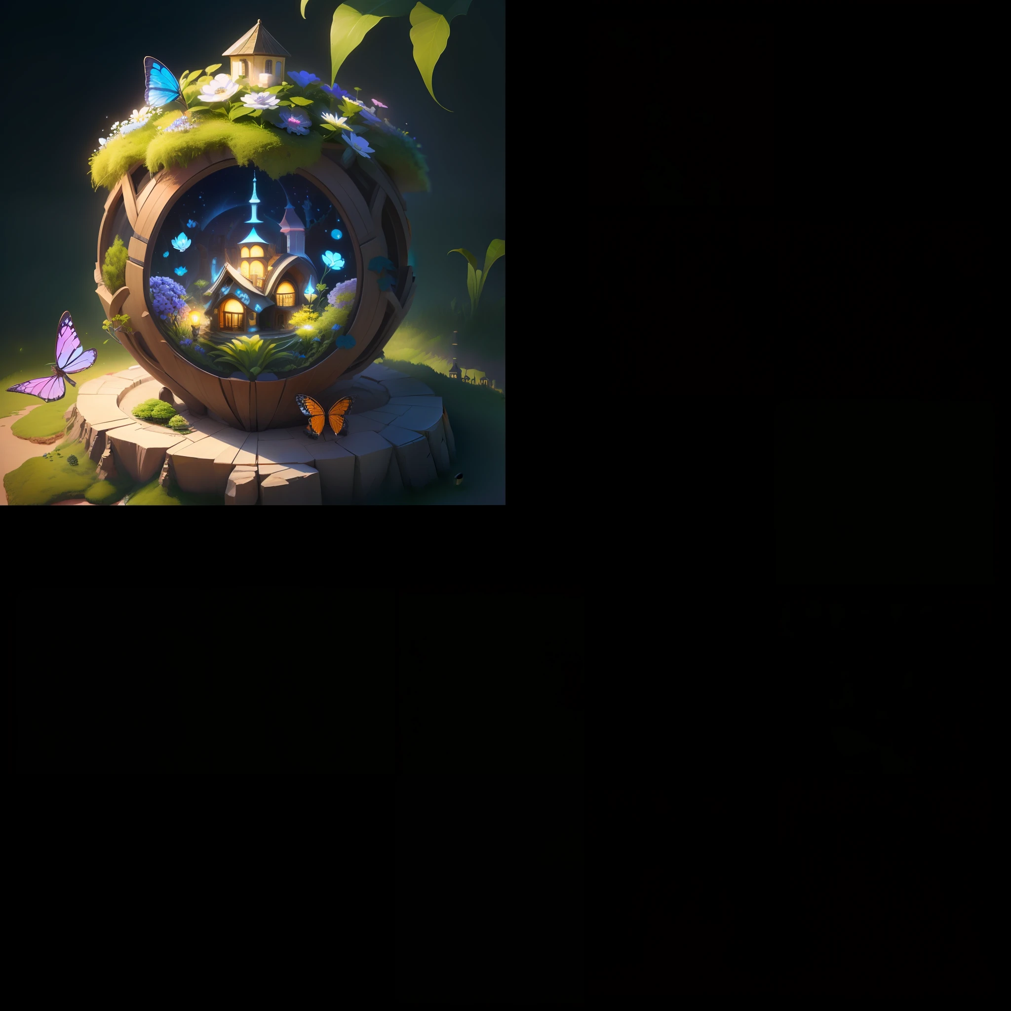 Mini World Flower Building