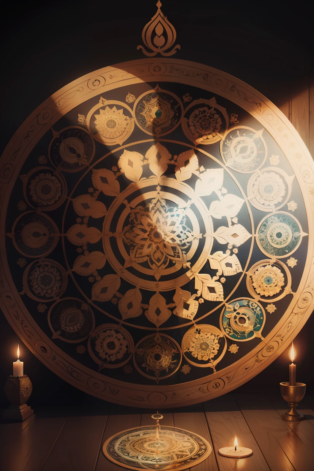 Mandala of meditation and spiritual growth