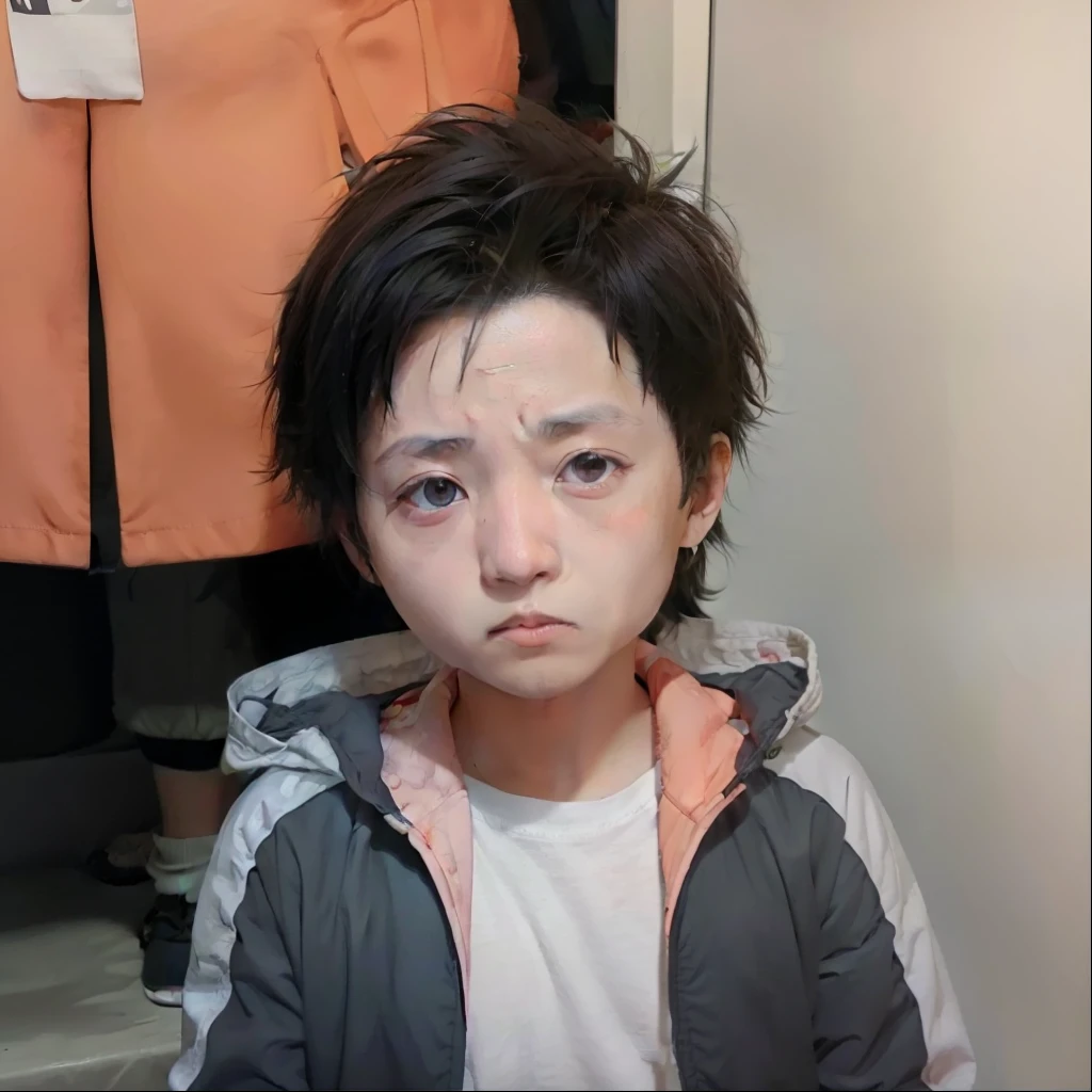 The boy, Uchiha obito, obito, realistic, ultra detail, 70mm lens.