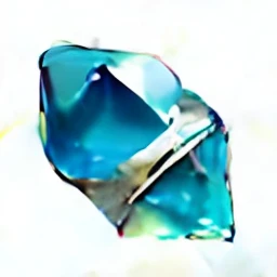 An ore item icon used in the game,Made from crystal skin、Icon of frost gem material made of diamond prism and Taselat made,Crystal fragments and crystalline materials of the genus Astragalus,Crystalline texture,Estilo de Makoto Shinkai