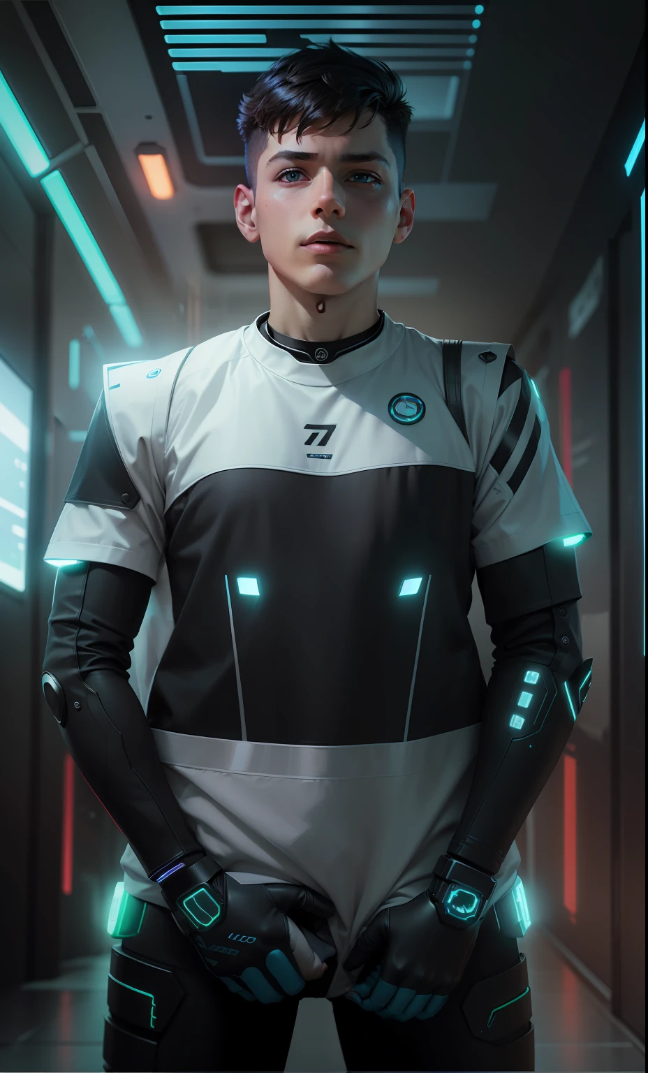 cyber punk.smart.boy .4k ultra