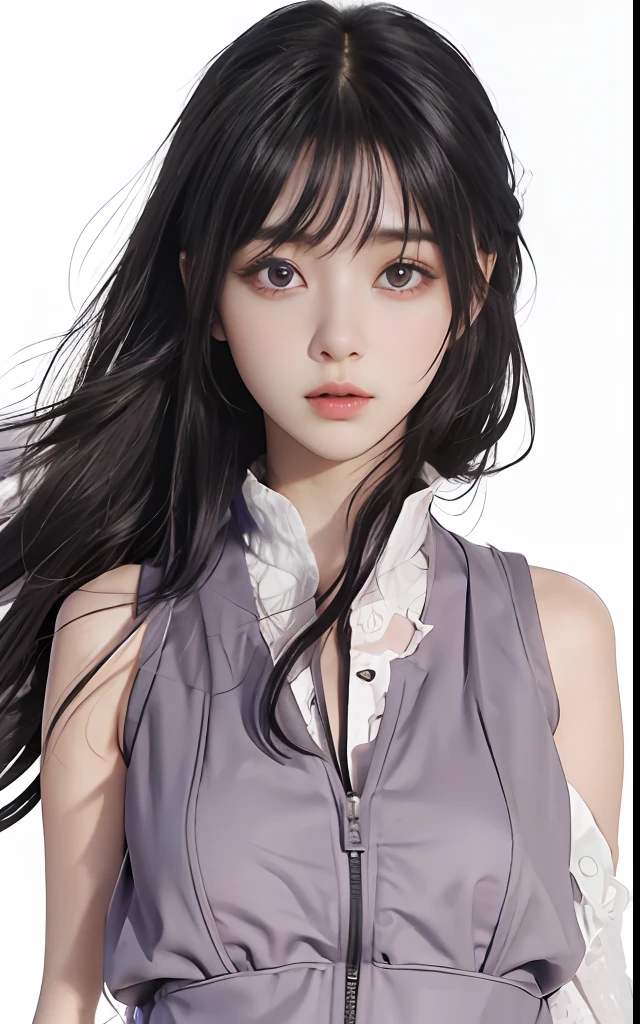 Hinata Hyuga,1 girl, beautiful girl,long hair,black hair, purple theme