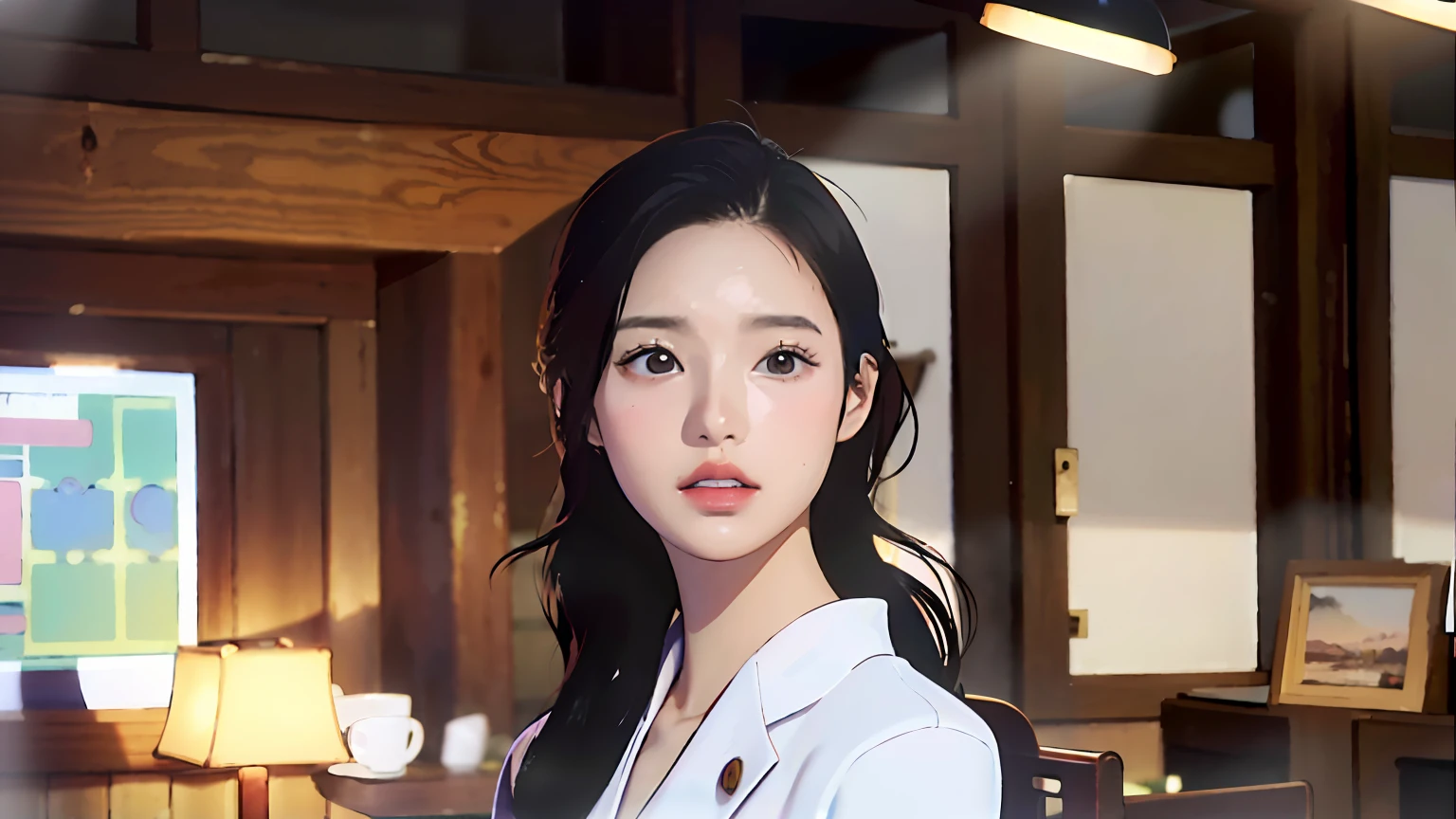 There was a woman in the office, Soft portrait shot 8 K, well lit professional photo, beautiful Korean women, Gorgeous young Korean woman, shot on canon eos r 5, Beautiful young Korean woman, shot on a Canon EOS R5, young lovely Korean faces, A young Asian woman, perfect face model, Korean woman, portrait of female korean idol