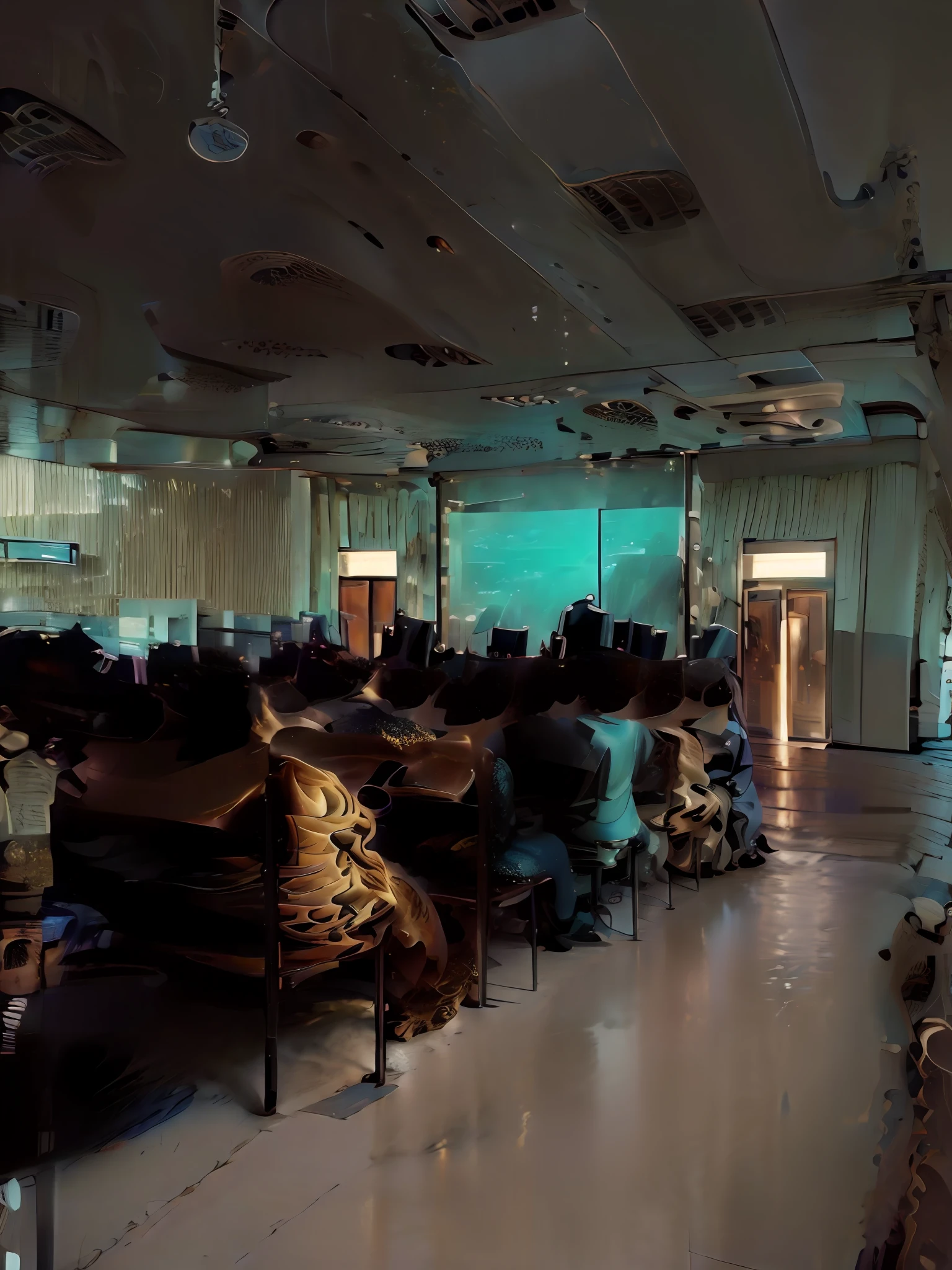 "Cinematic lighting. Blue and golden lights. 8k ultra HD photo."